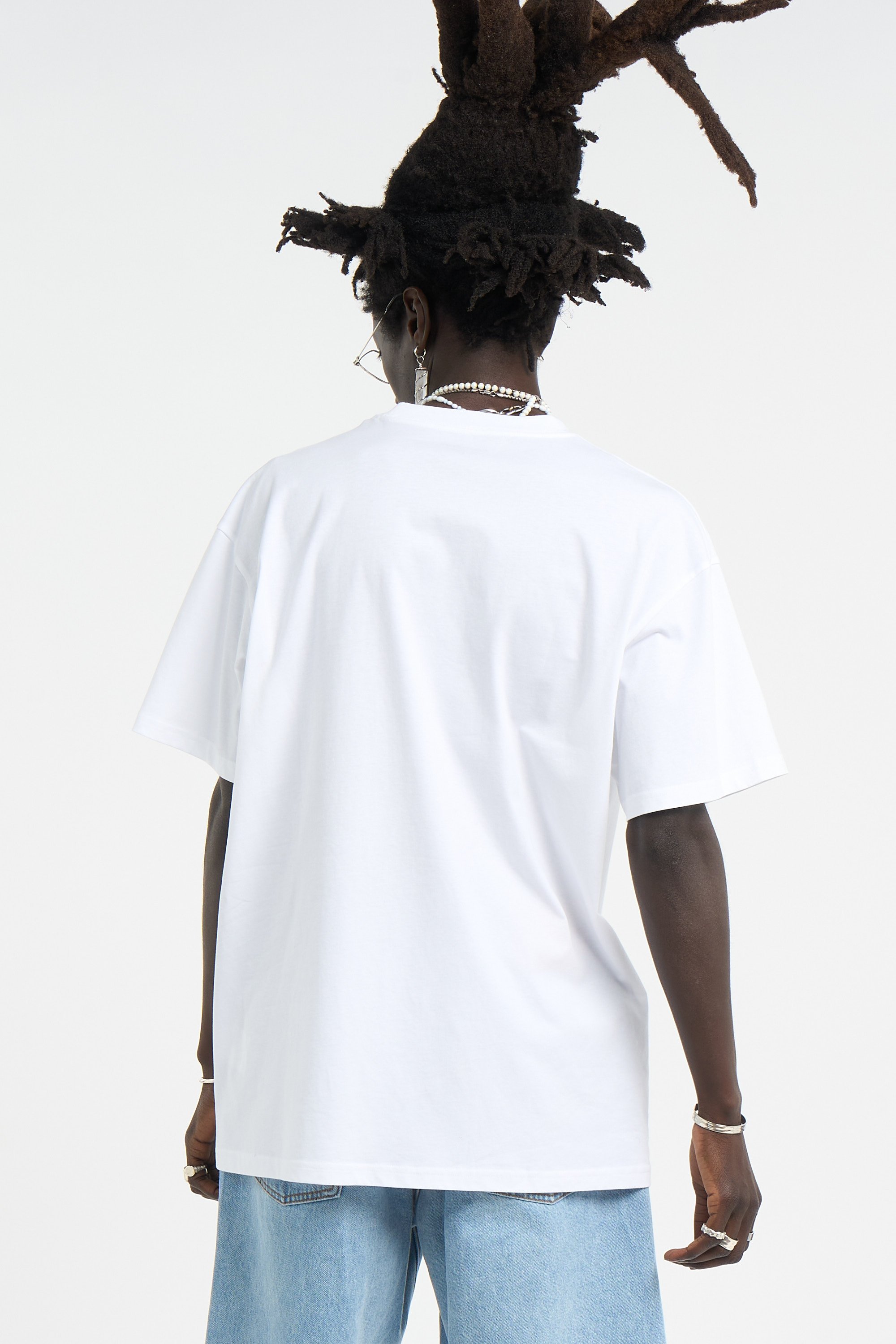 Regular-fit round-neck cotton T-shirt | White CARHARTT WIP Men