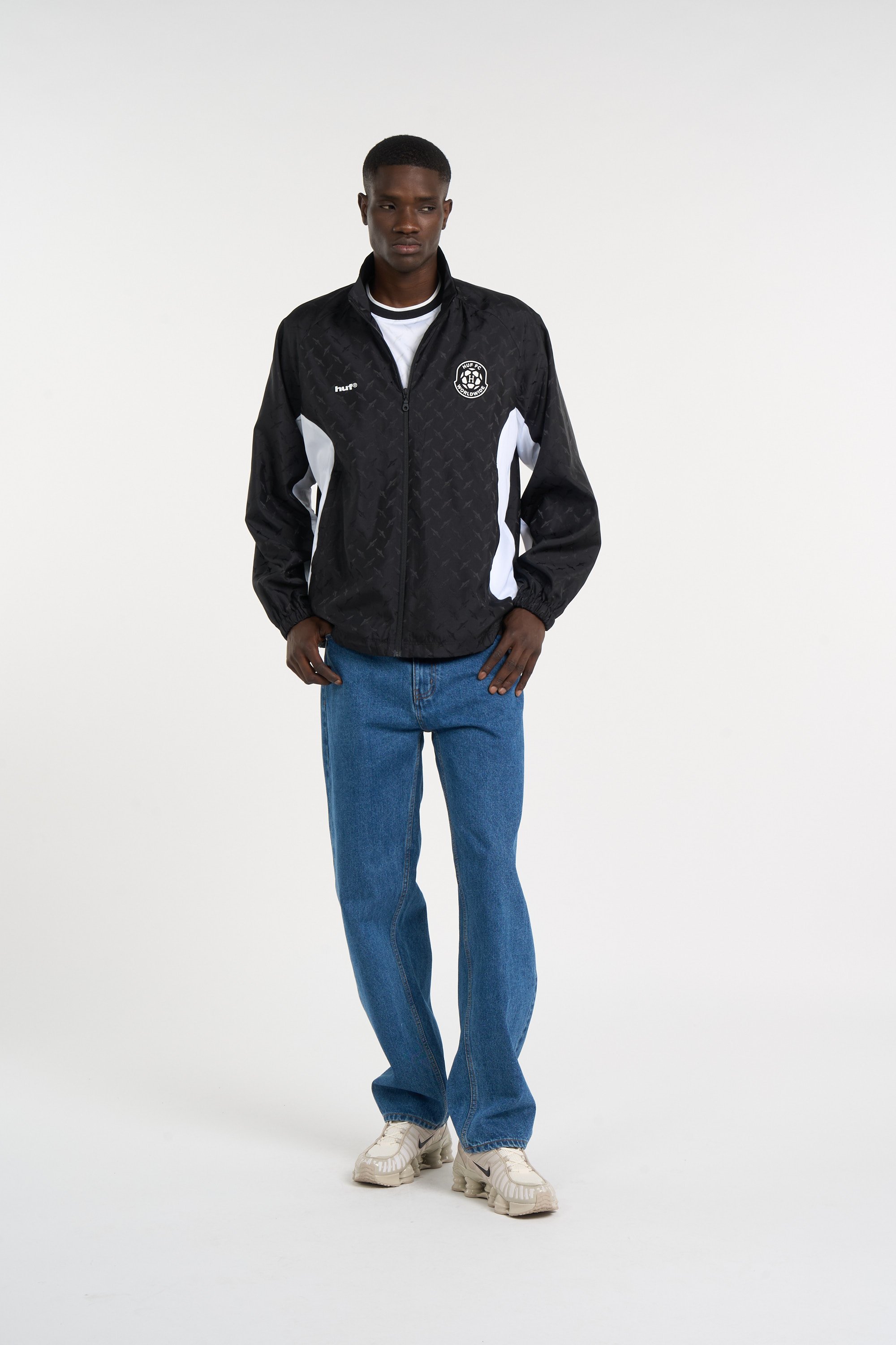Track jacket HUF Black