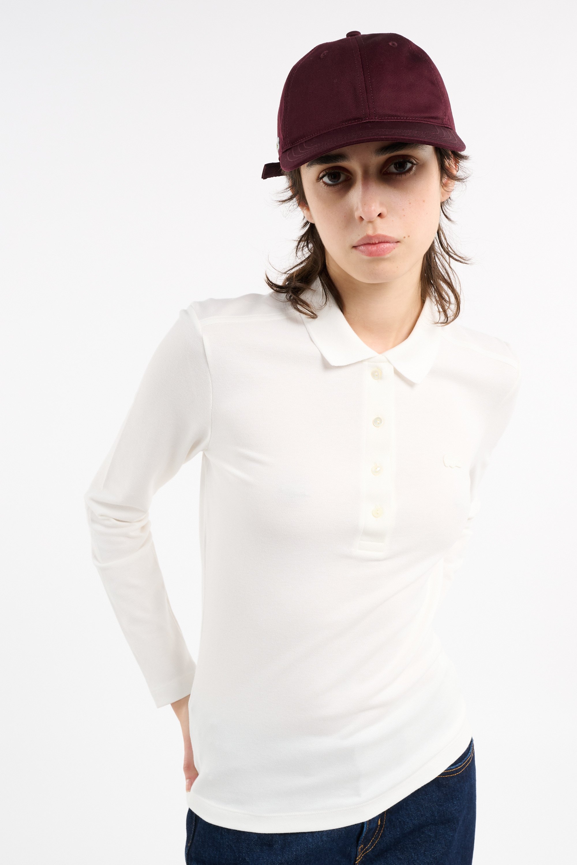 Polo | Blanc LACOSTE Femme