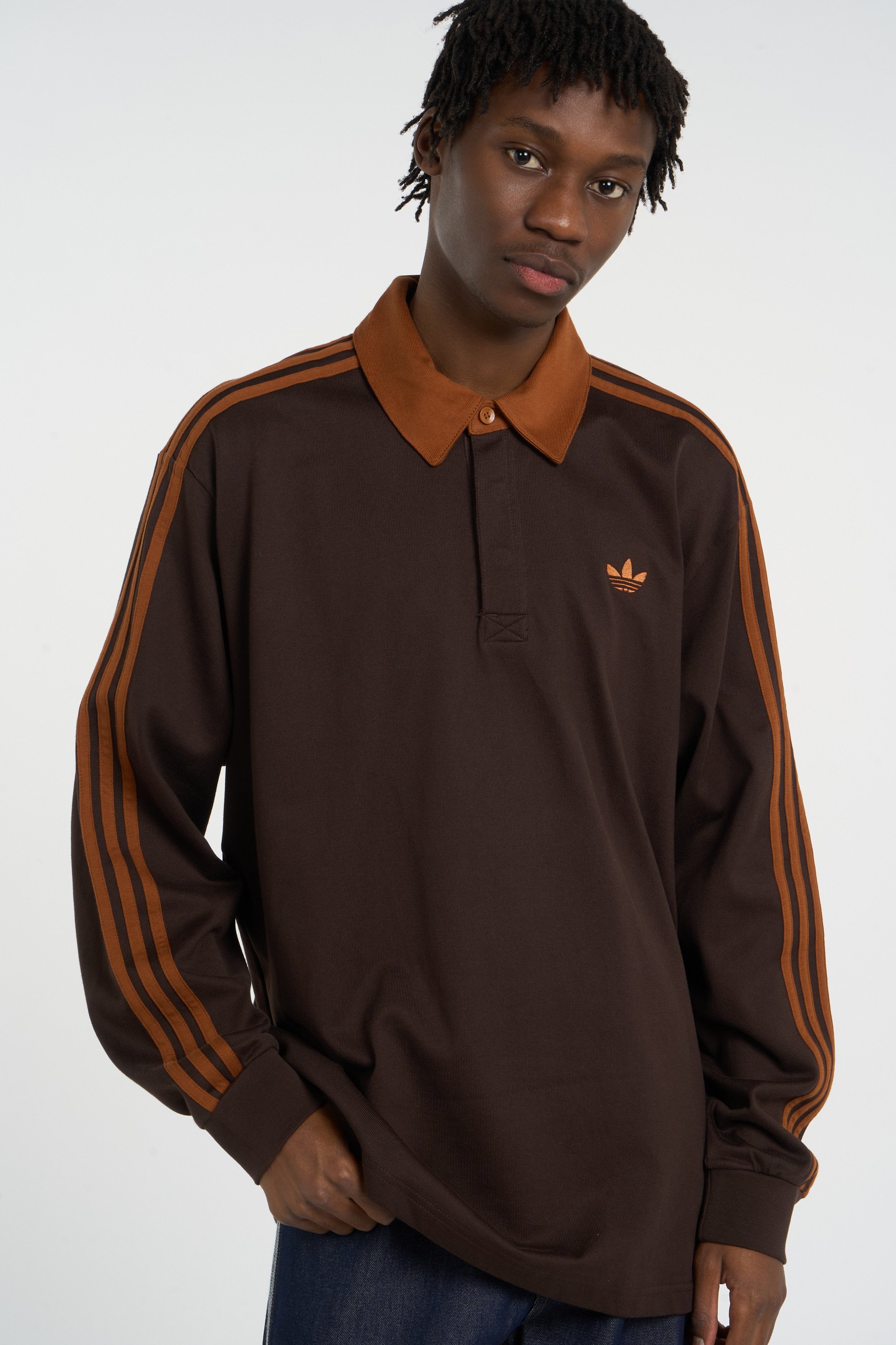 Polo en coton | Marron ADIDAS Homme