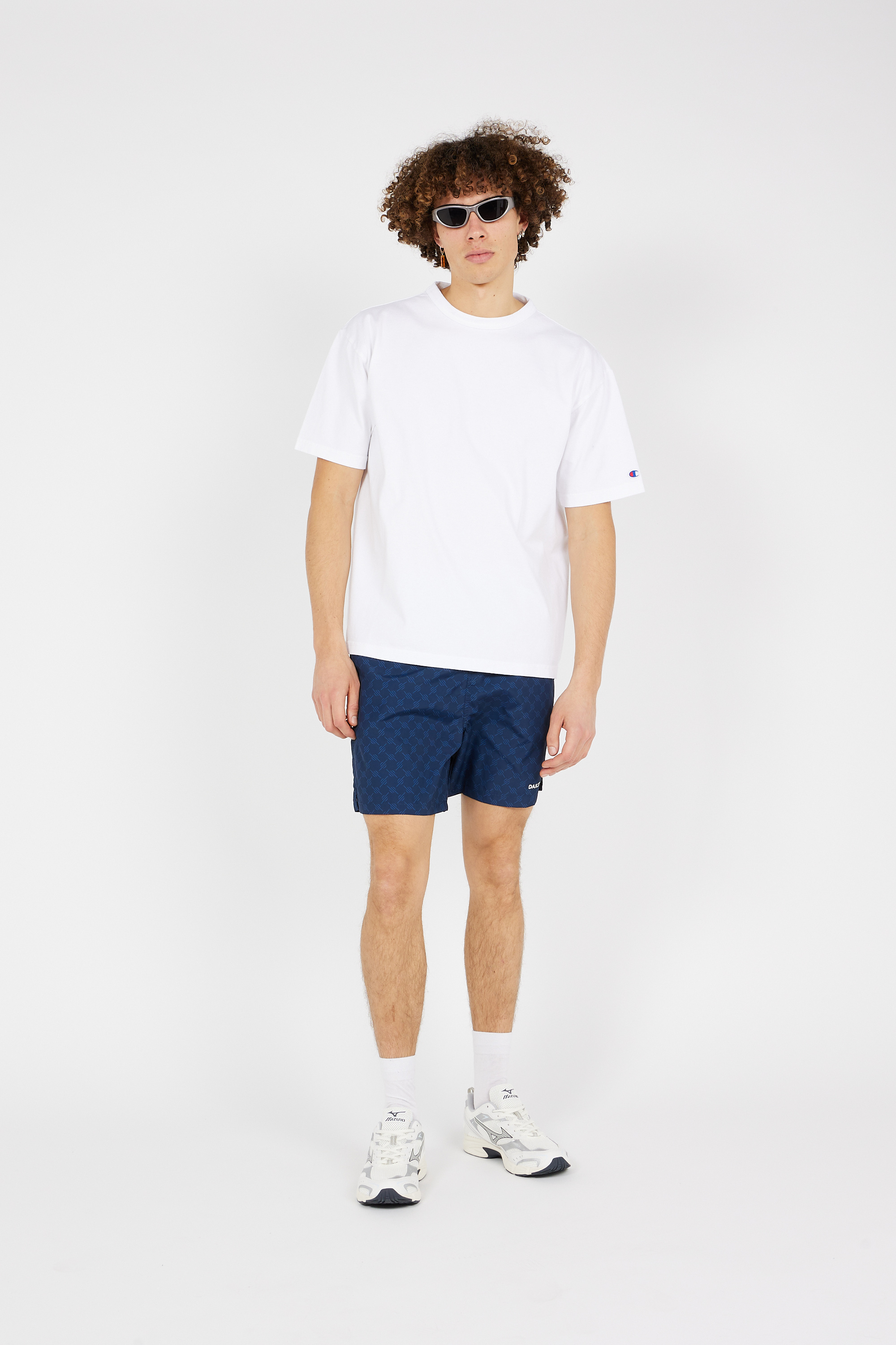 Short de bain Bleu