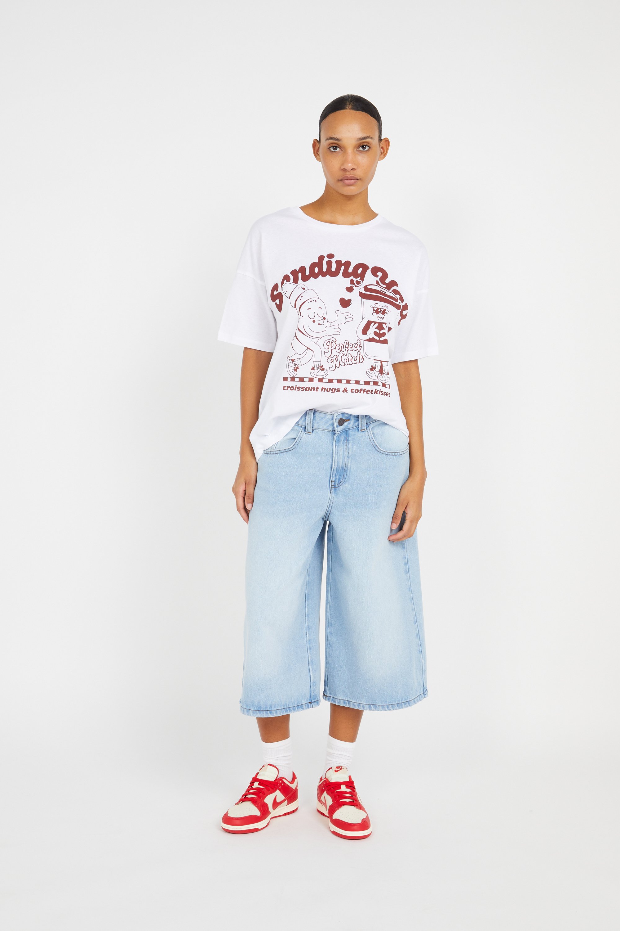 T-shirt | White NOISY MAY Women