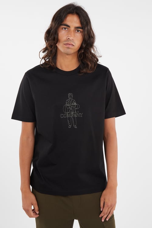C.P. COMPANY T-shirt Noir
