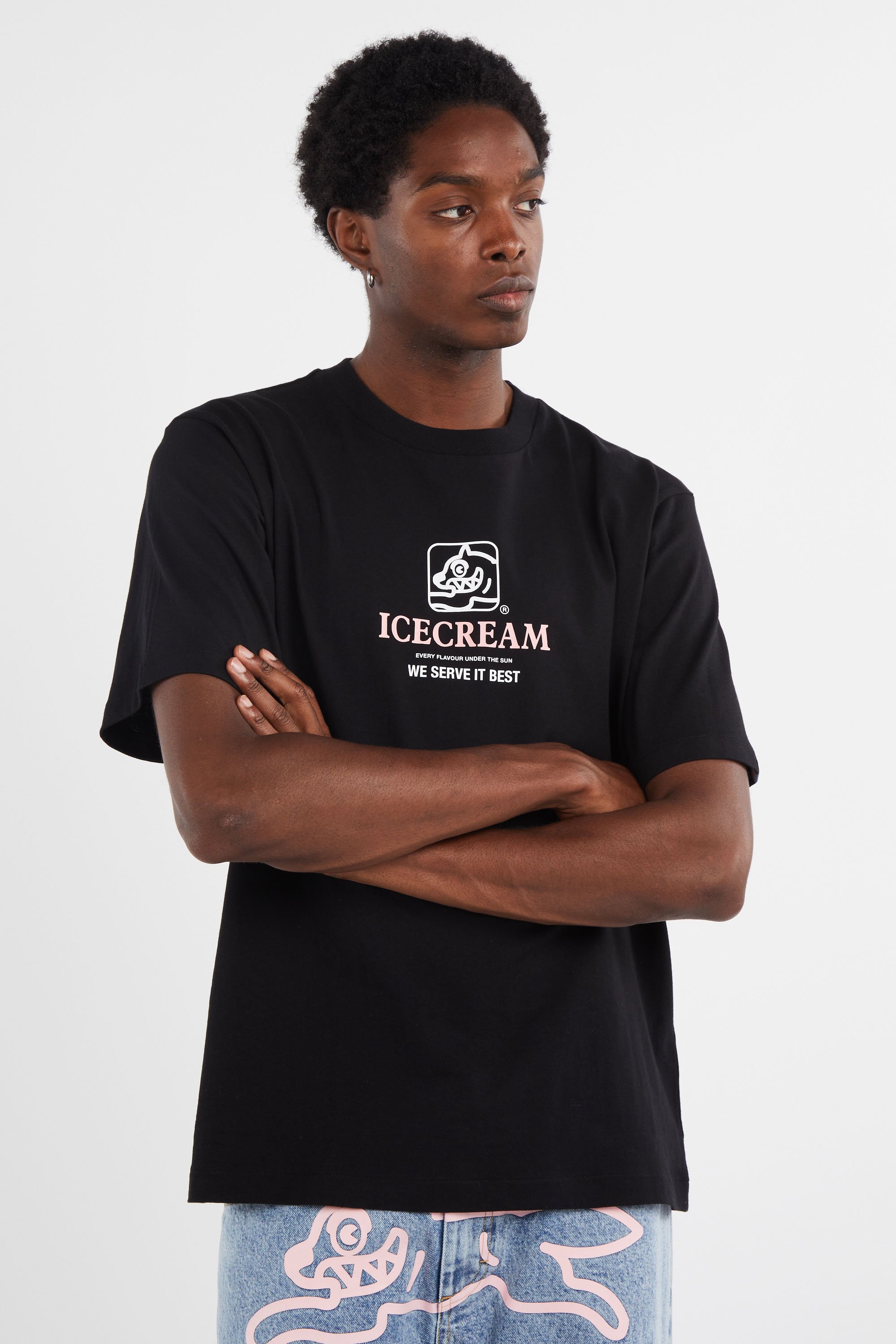 T-shirt | Noir ICE CREAM Homme
