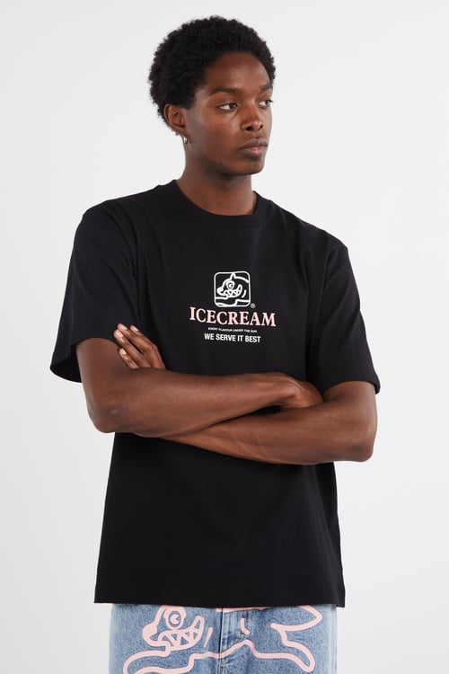 ICE CREAM T-shirt Noir