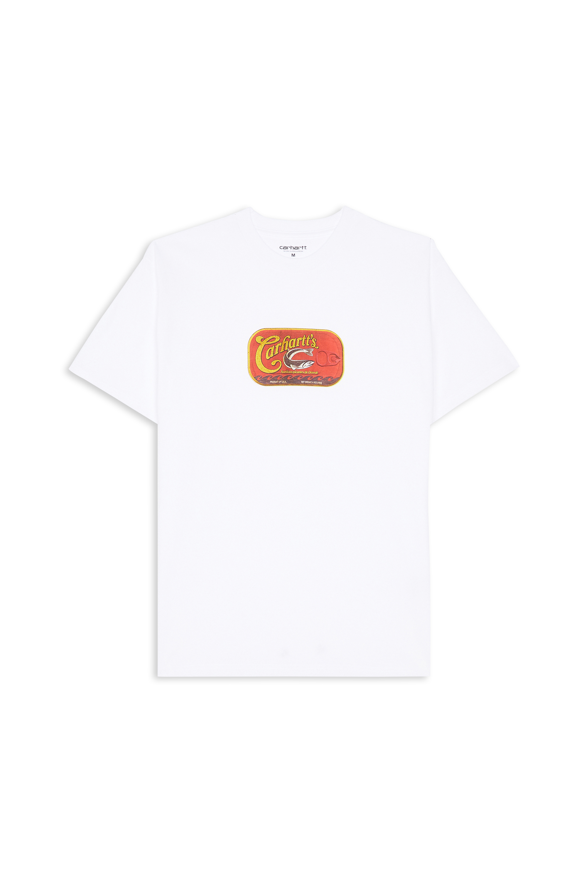 Regular-fit round-neck cotton T-shirt White