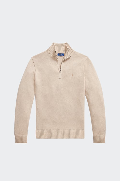 Polo - Pull - Taille L Beige