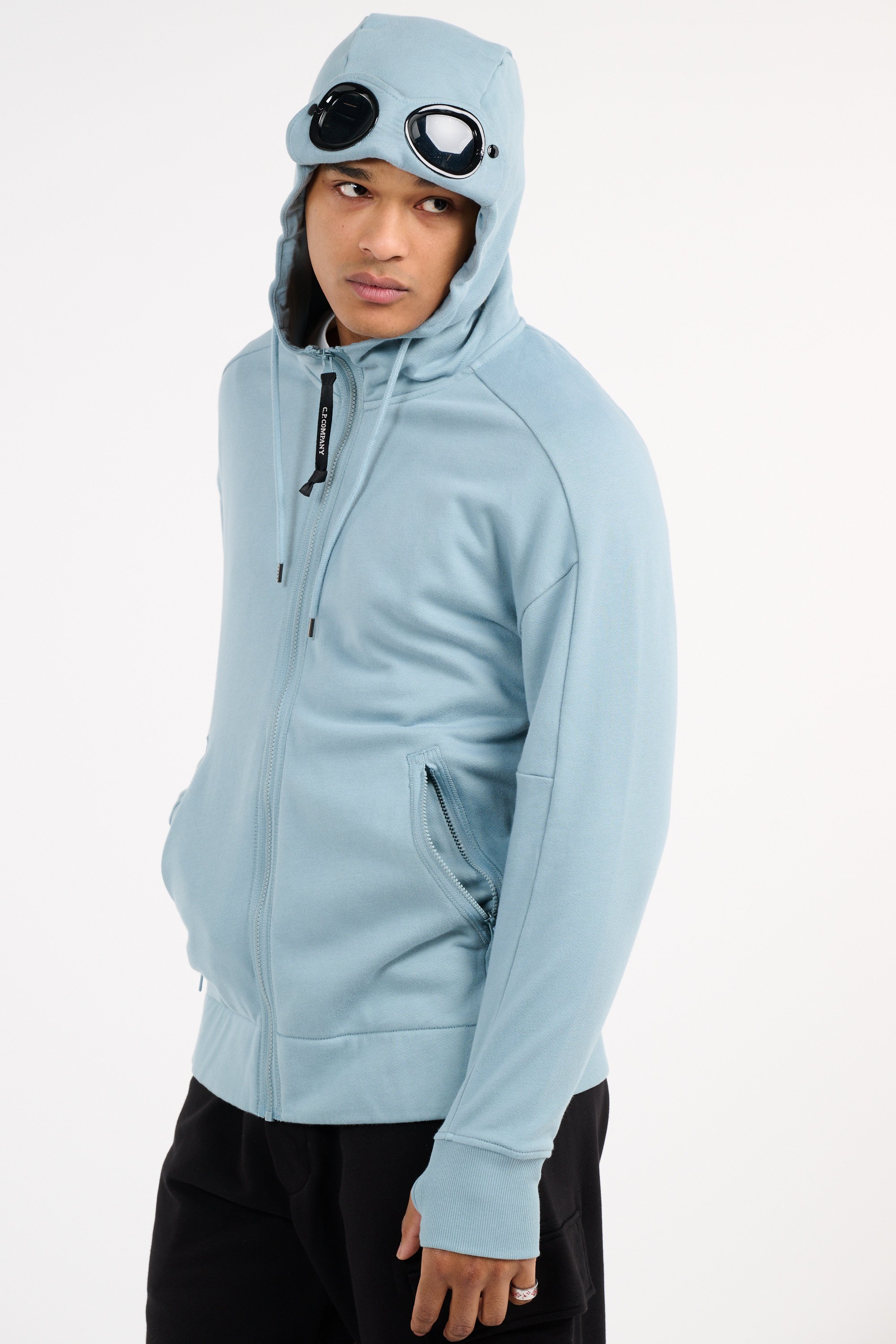 Zip-up hoodie Blue