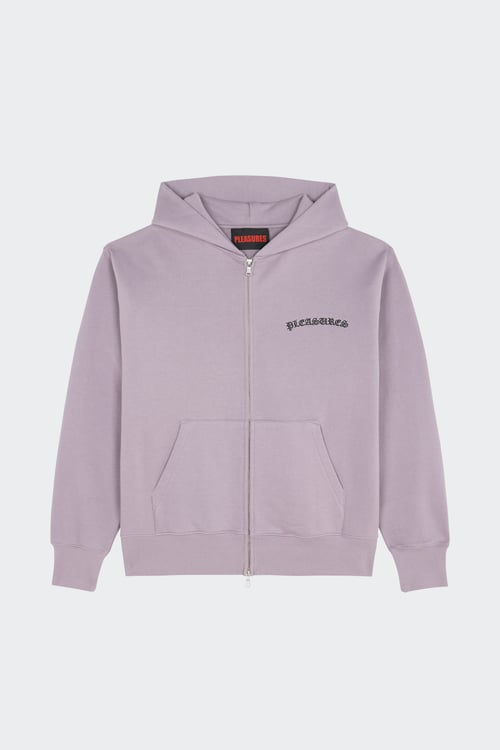 Sweat oversize à capuche en coton - Taille S Rose