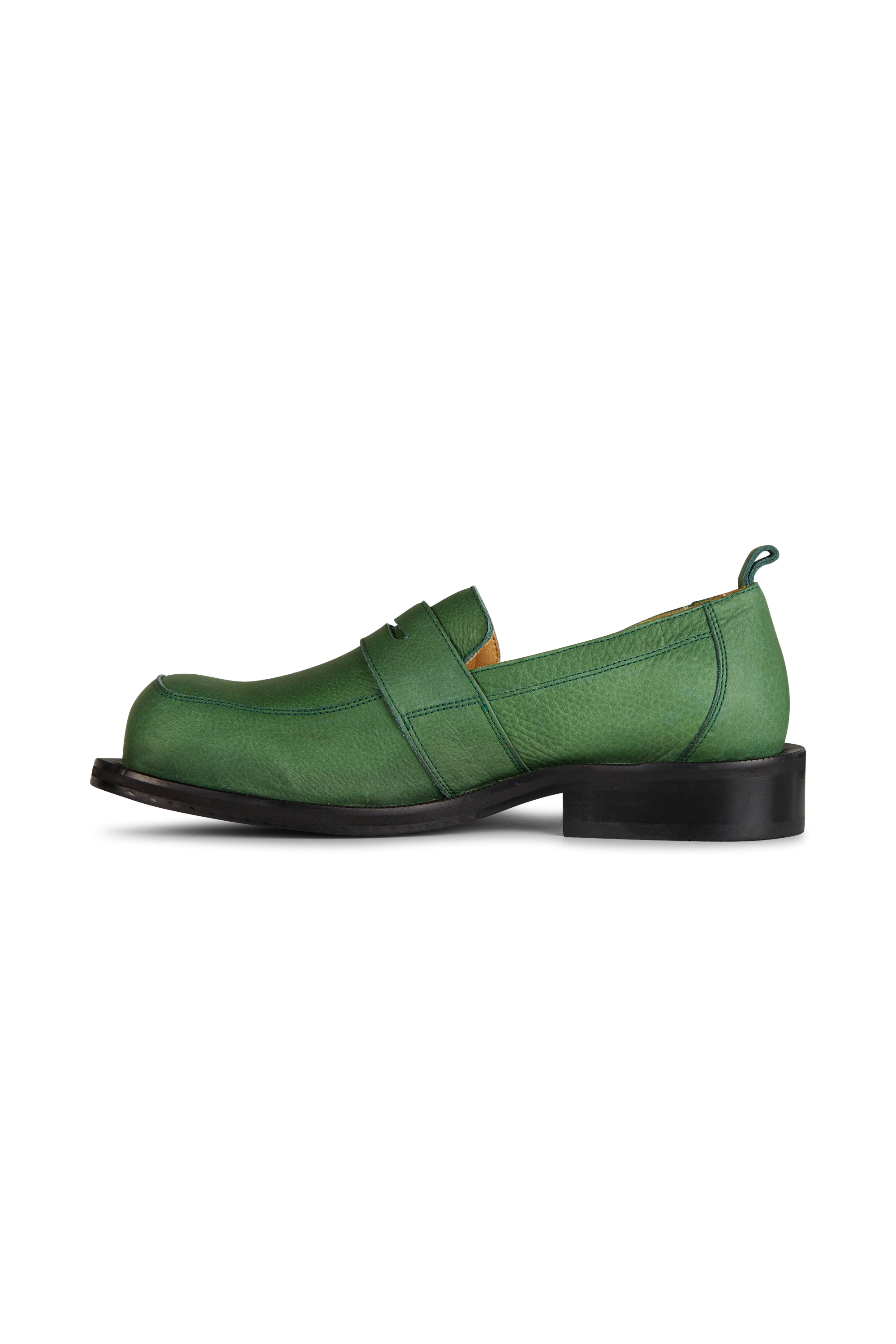 Leather deck shoes | Green VIGA Men