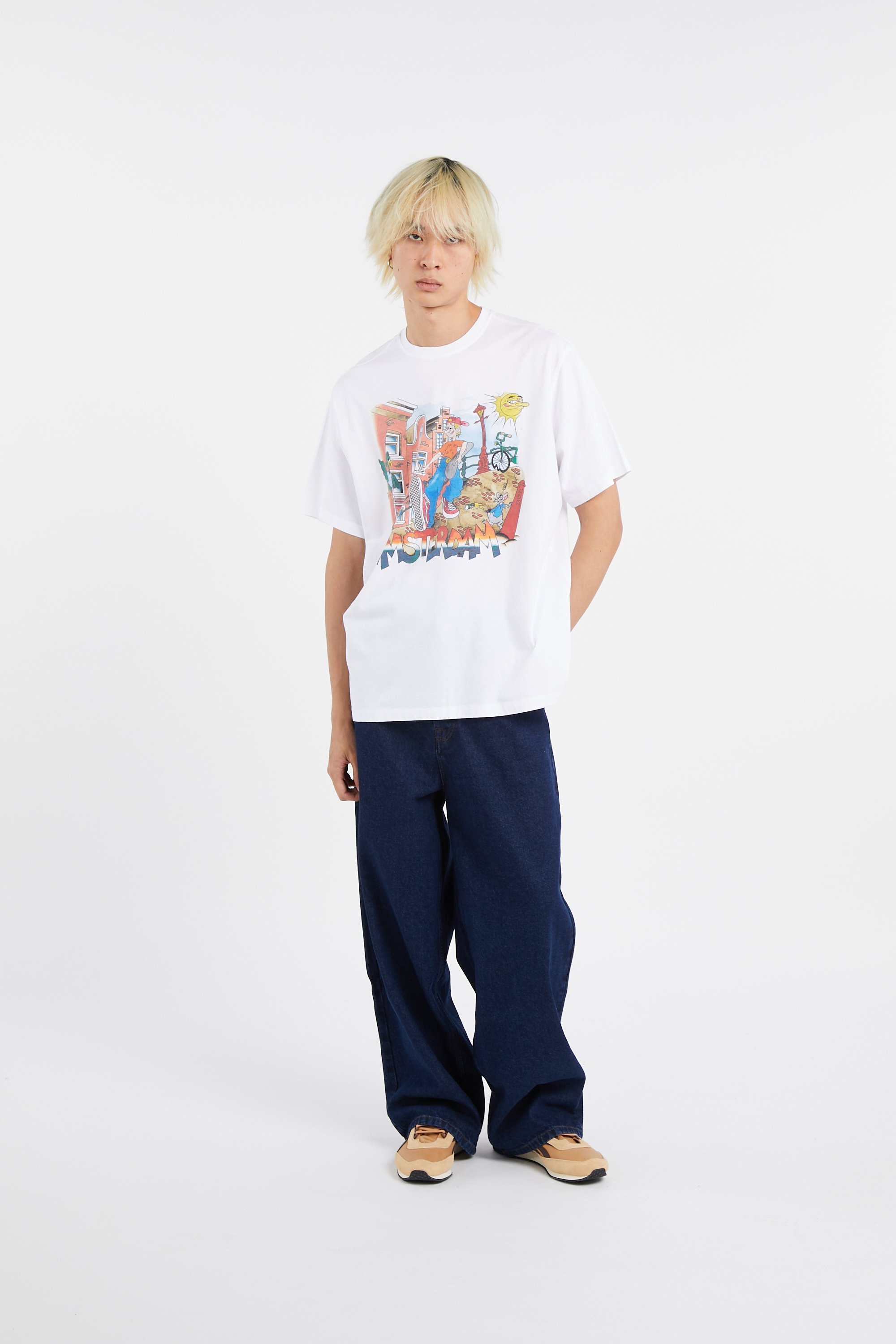 T-shirt | Blanc by POP TRADING COMPANY T-shirt Blanc