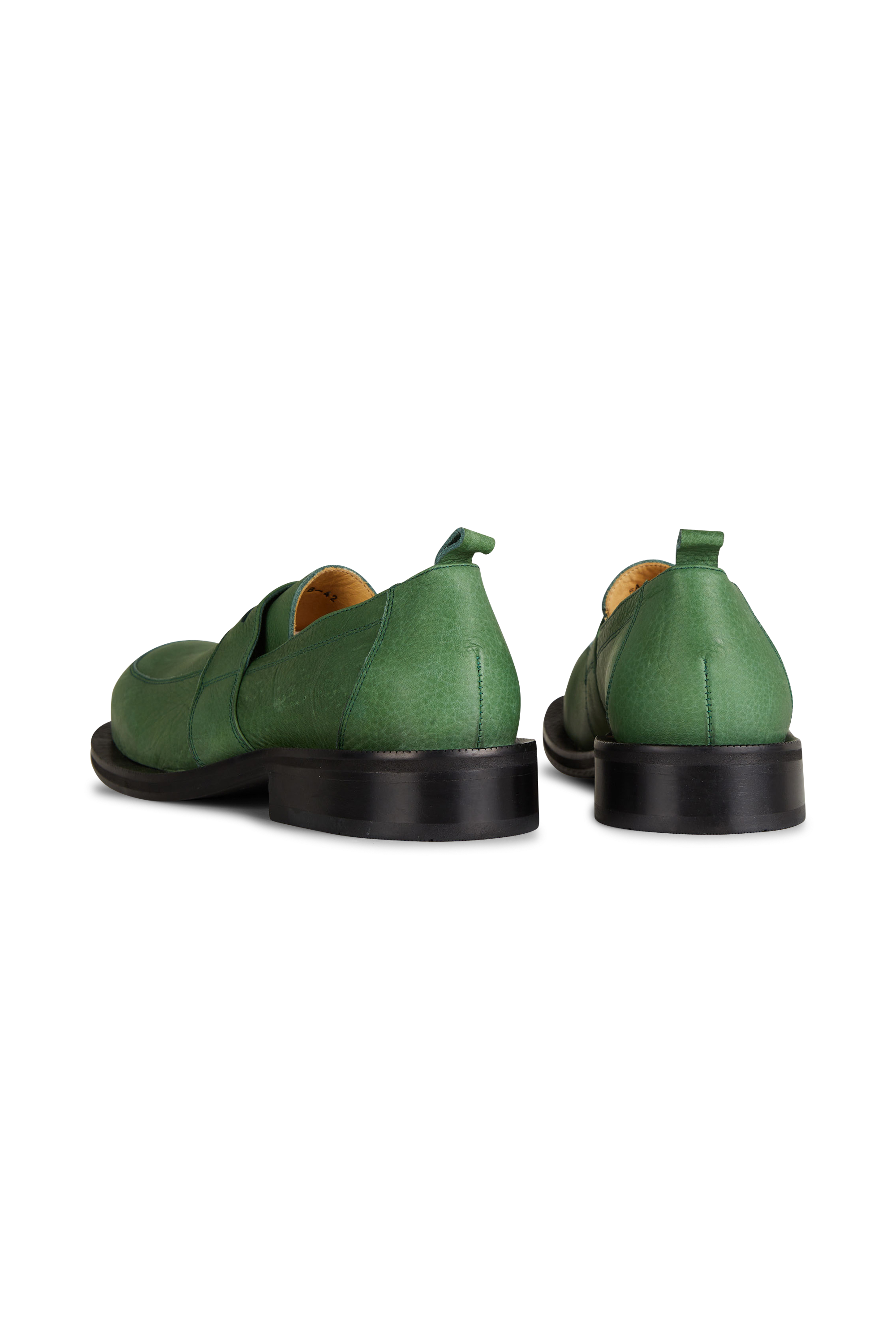 Leather deck shoes | Green VIGA Men