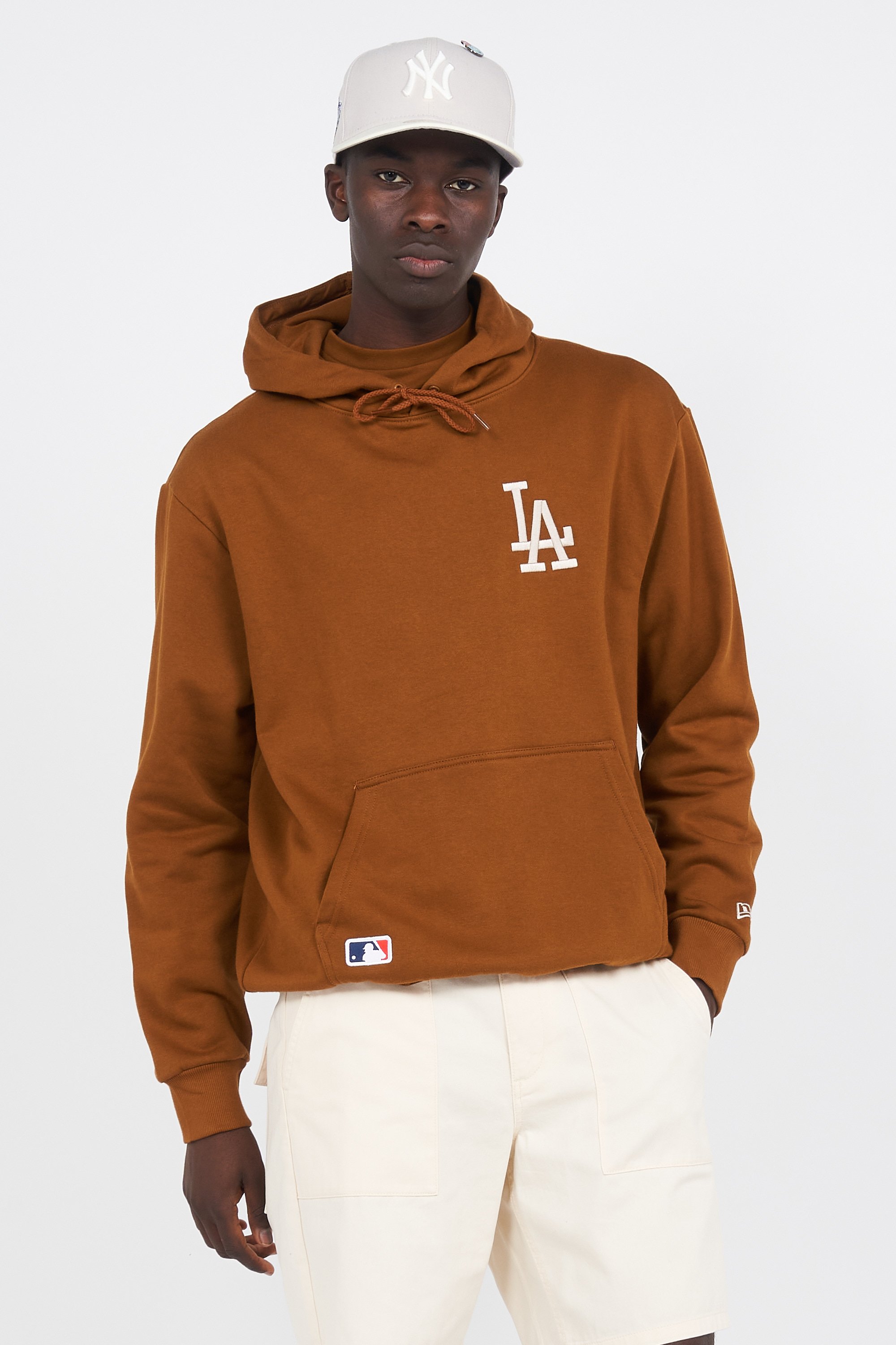 Hoodie | Beige by NEW ERA Hoodie Beige