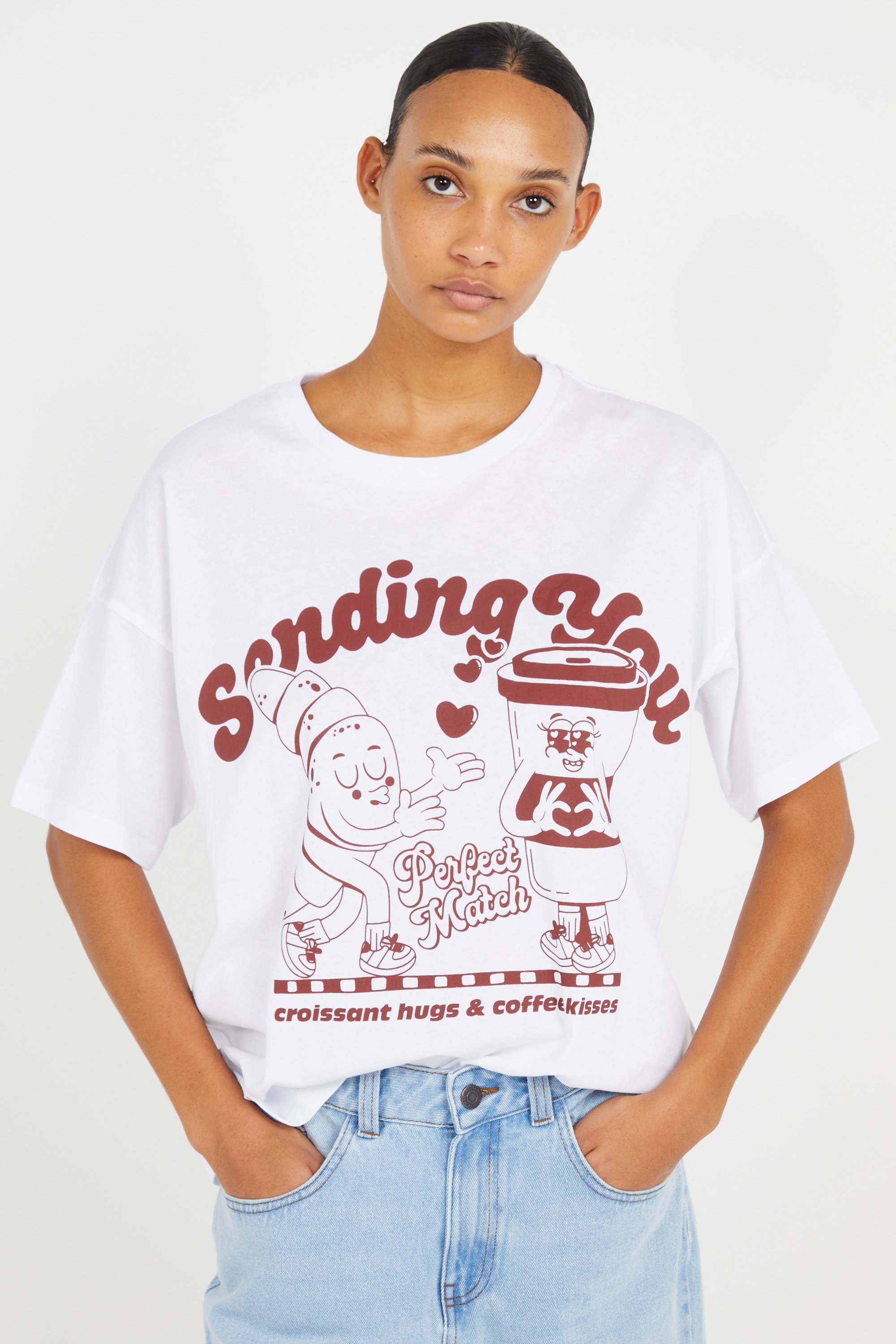 T-shirt | White NOISY MAY Women