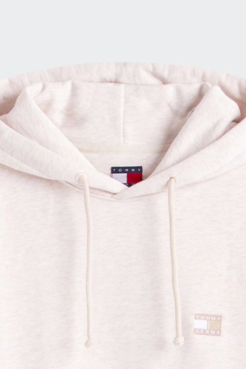 TOMMY JEANS Hoodie Beige