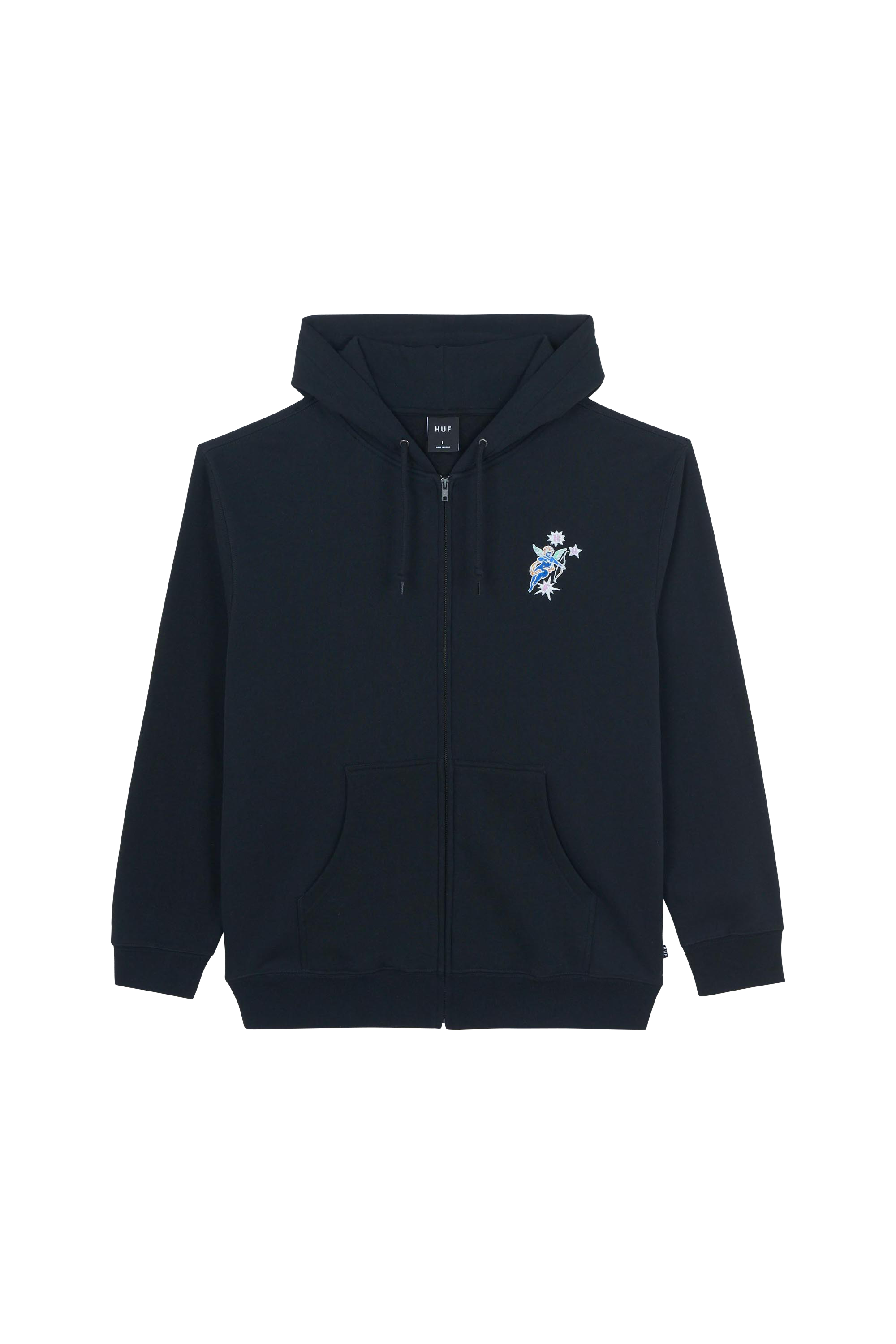 Hoodie zippé Noir