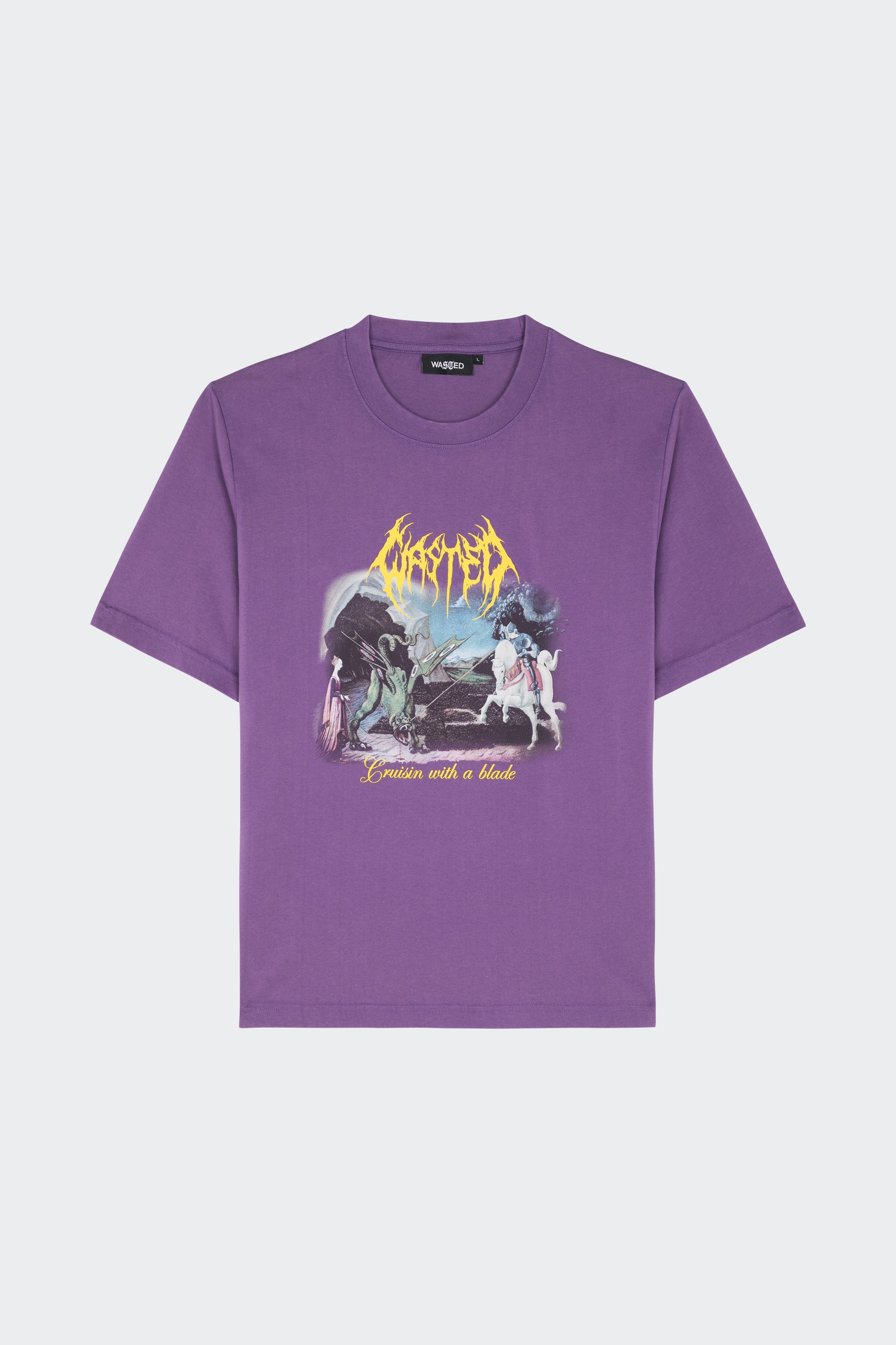 T-shirt | Violet by WASTED T-shirt Violet