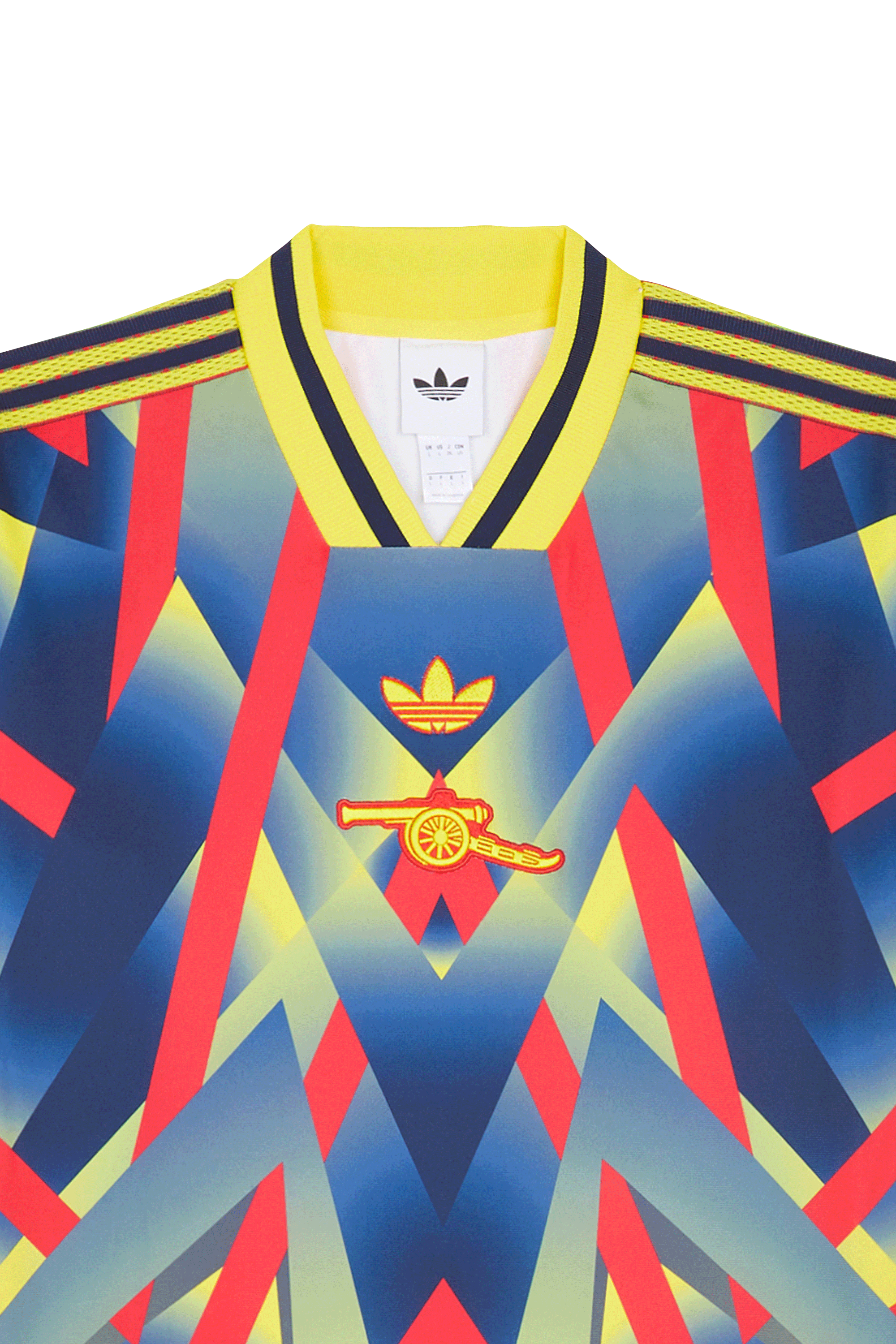 Regular-fit round-neck cotton T-shirt Yellow