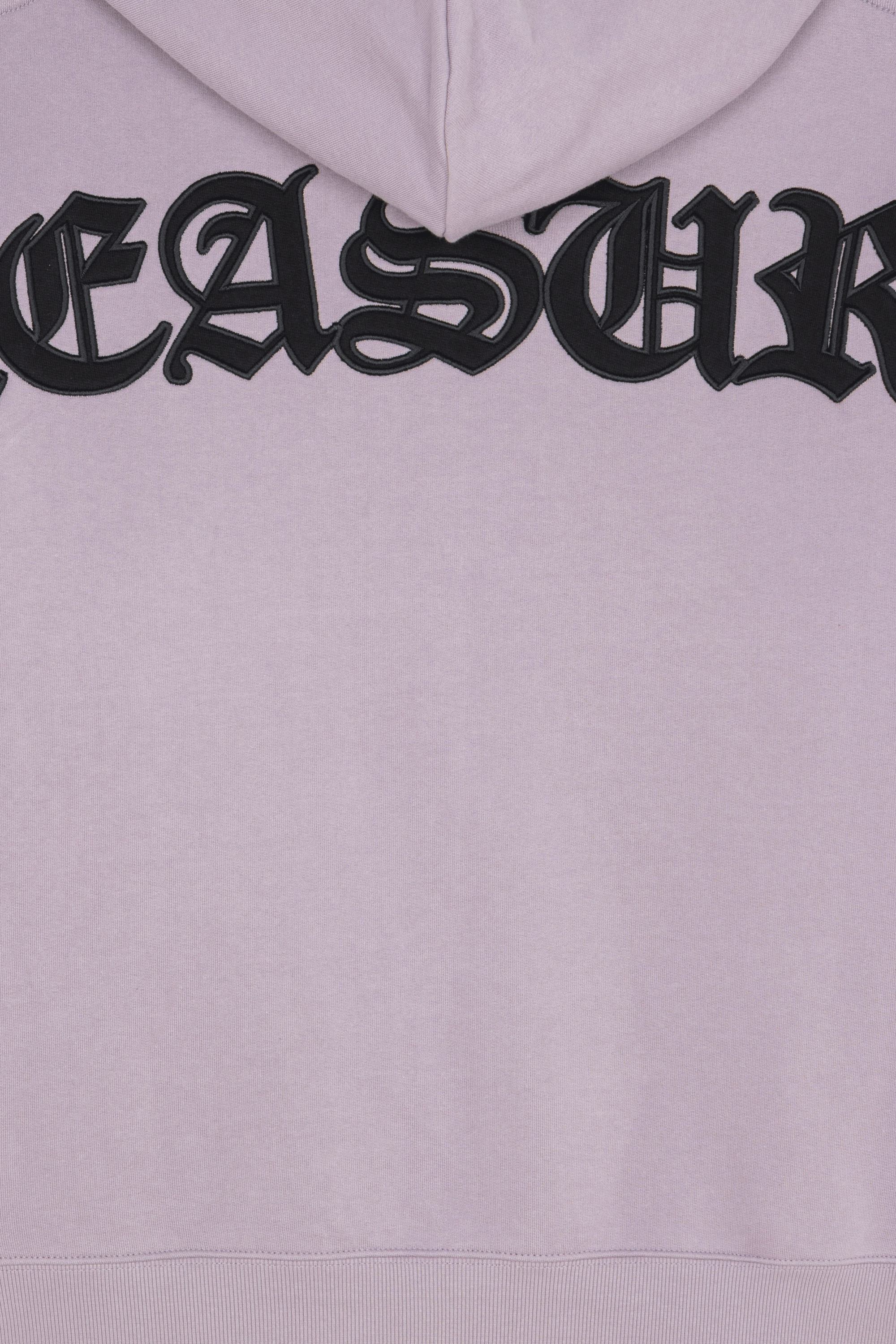 Cotton oversized hooded sweatshirt Pink