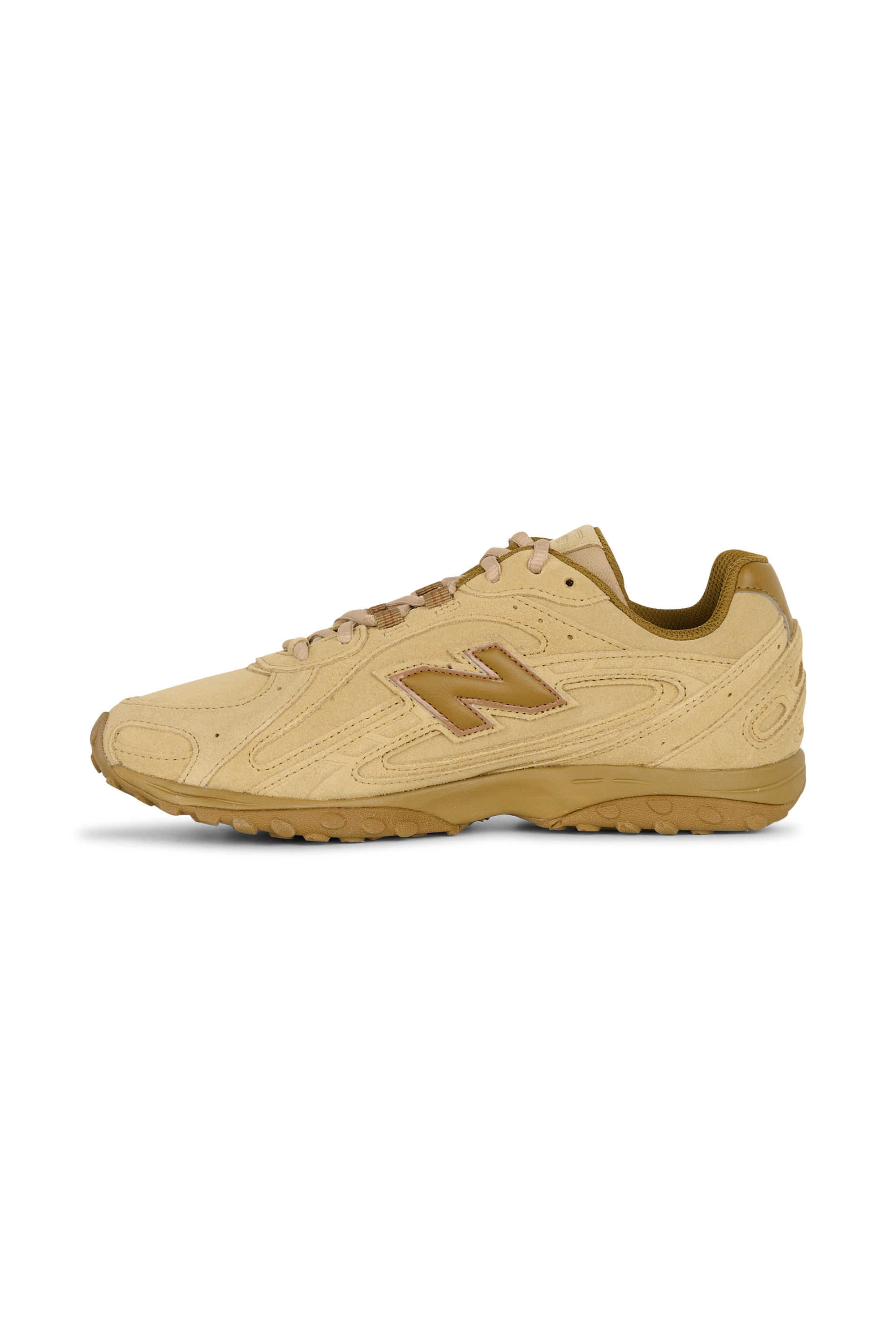 Men?s Storm 96 LO fabric and leather sneakers | Brown NEW BALANCE Men