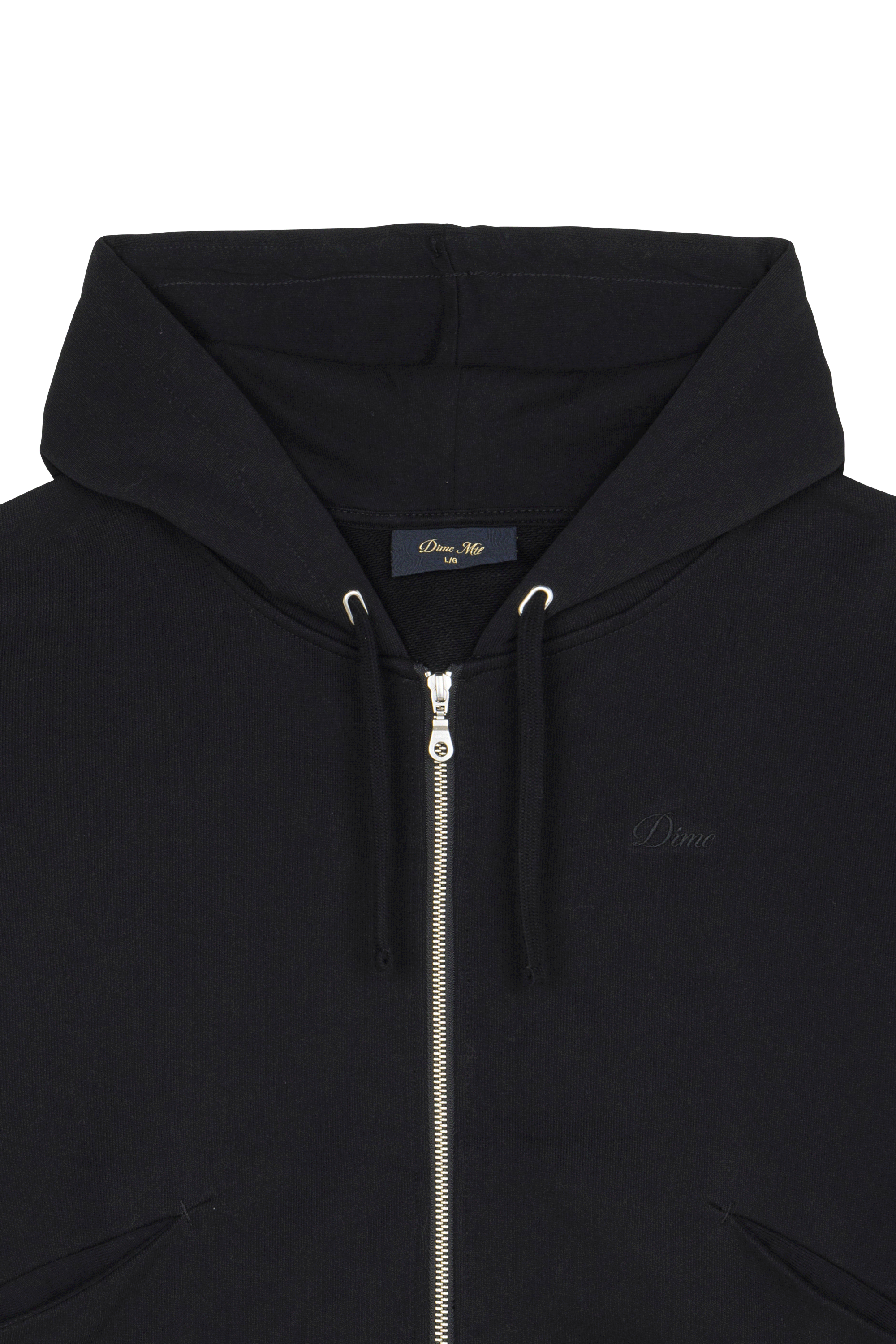 Tommy badge sweatshirt | Black DIME Men