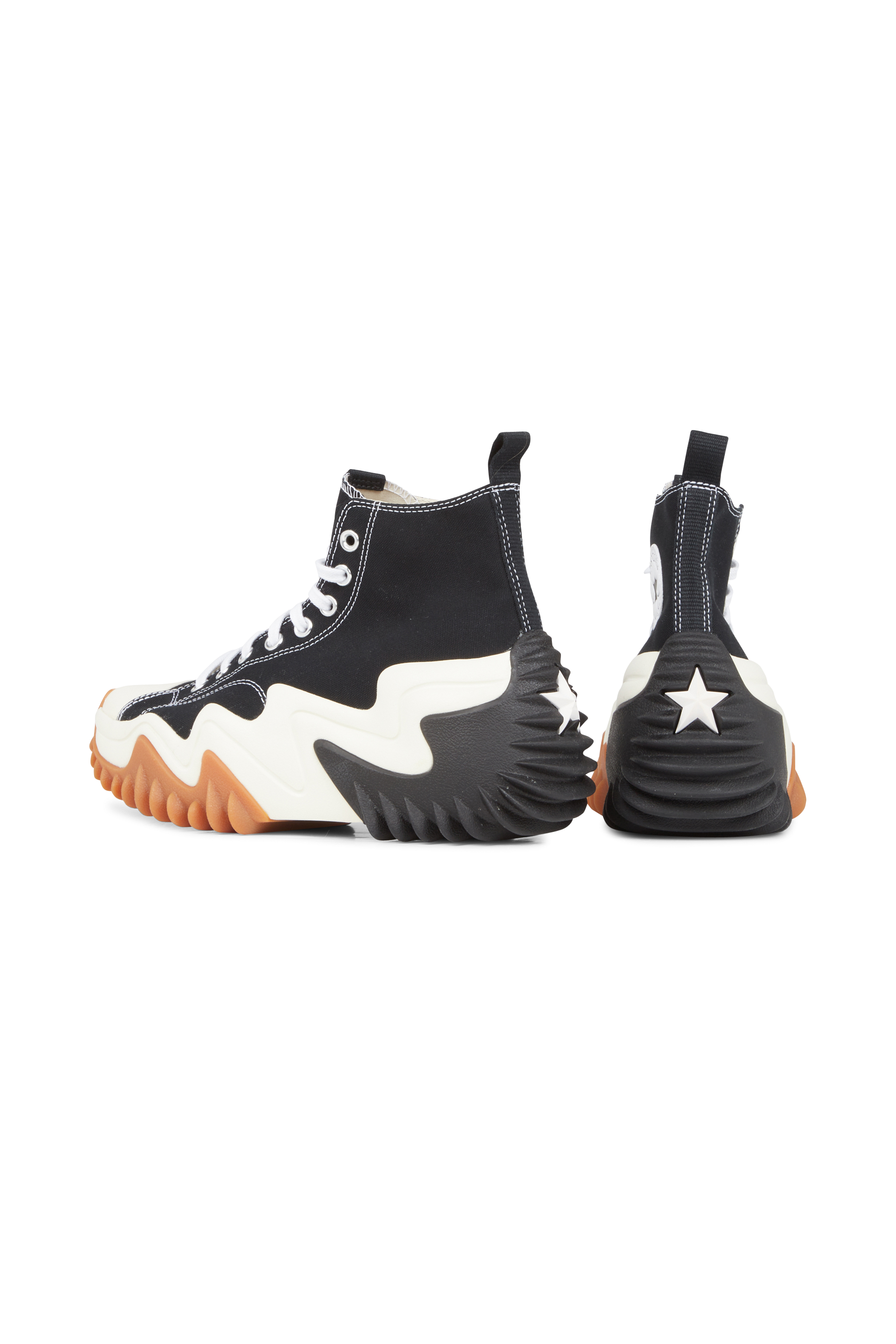 High-top sneakers Black