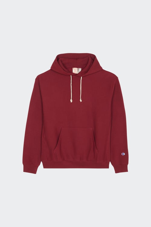 CHAMPION Hoodie Rouge