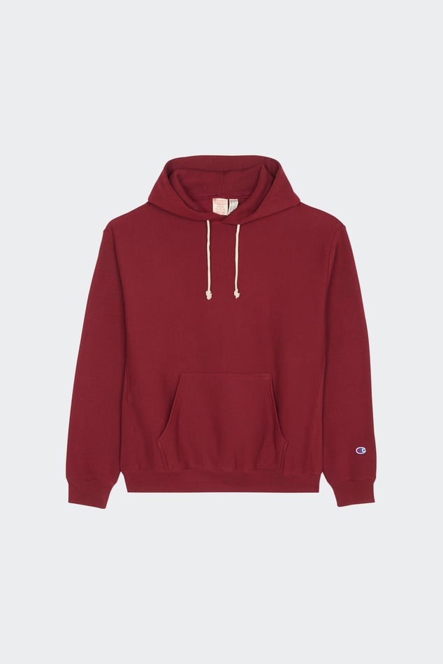 Hoodie Hooded Sweatshirt Rouge Champion Homme Citadium