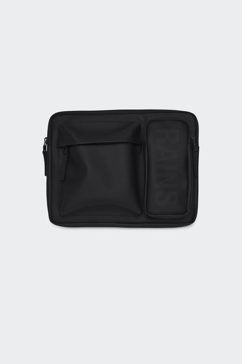RAINS Pochette d'ordinateur Noir