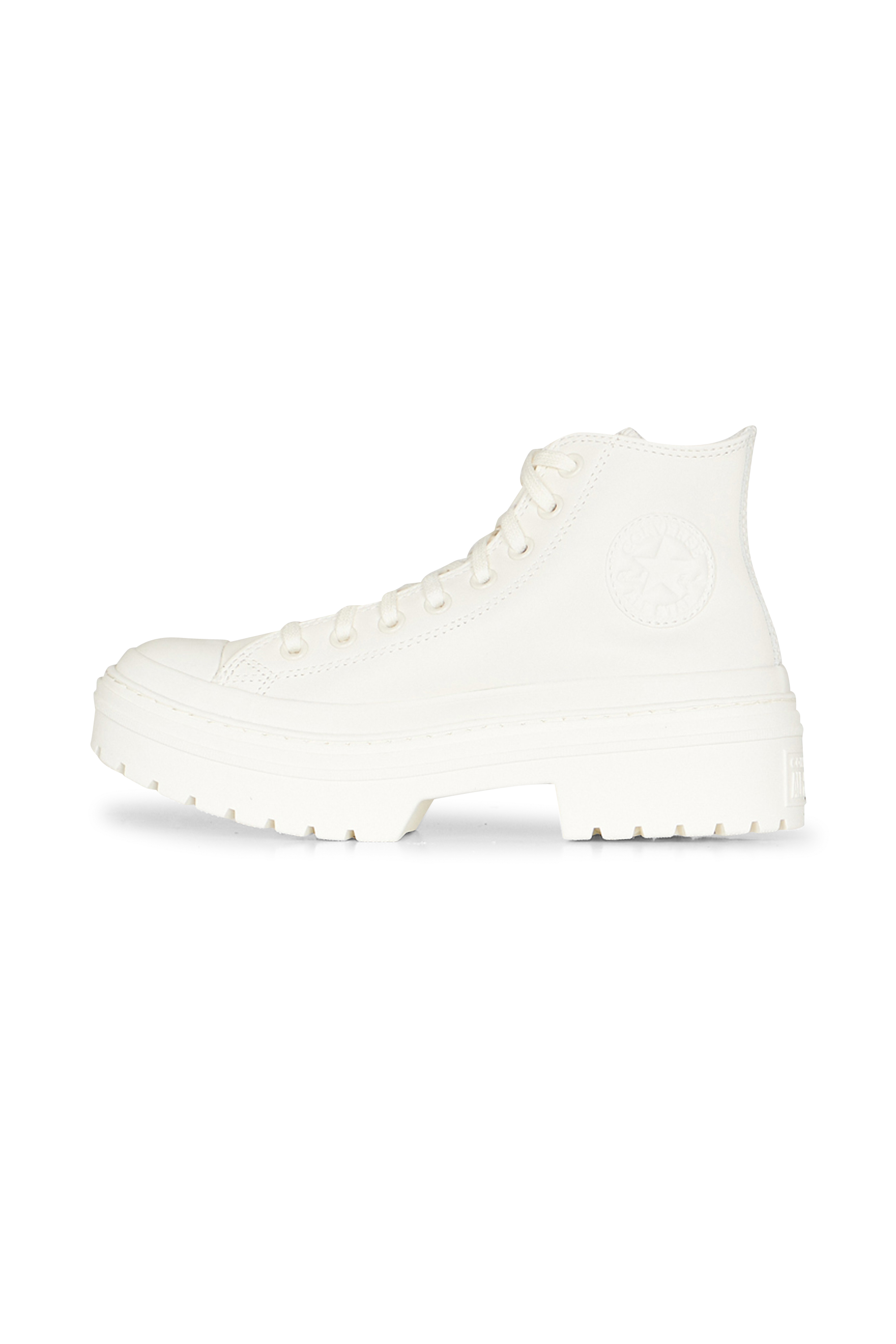 High-top sneakers Beige