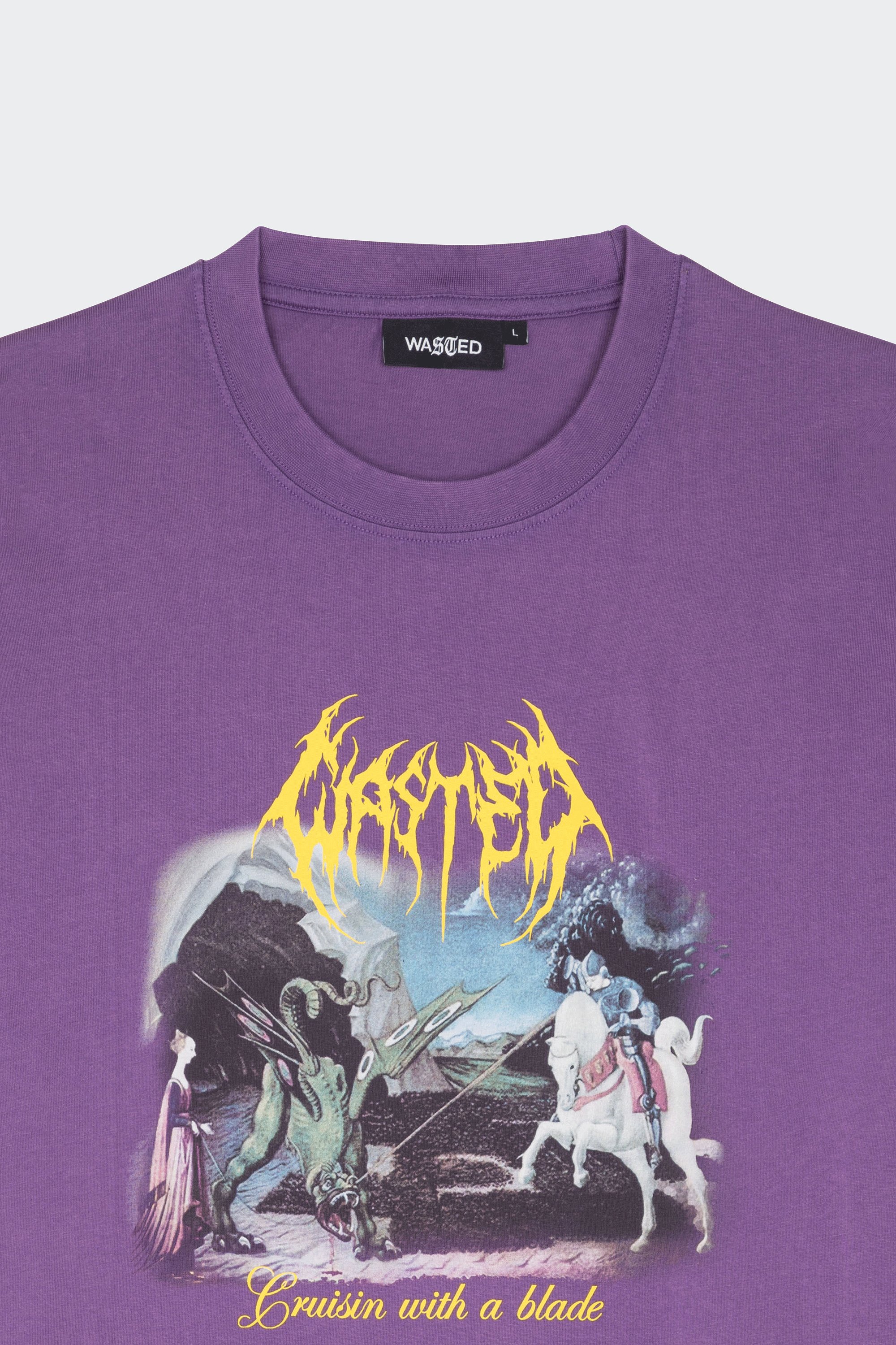 T-shirt | Violet by WASTED T-shirt Violet