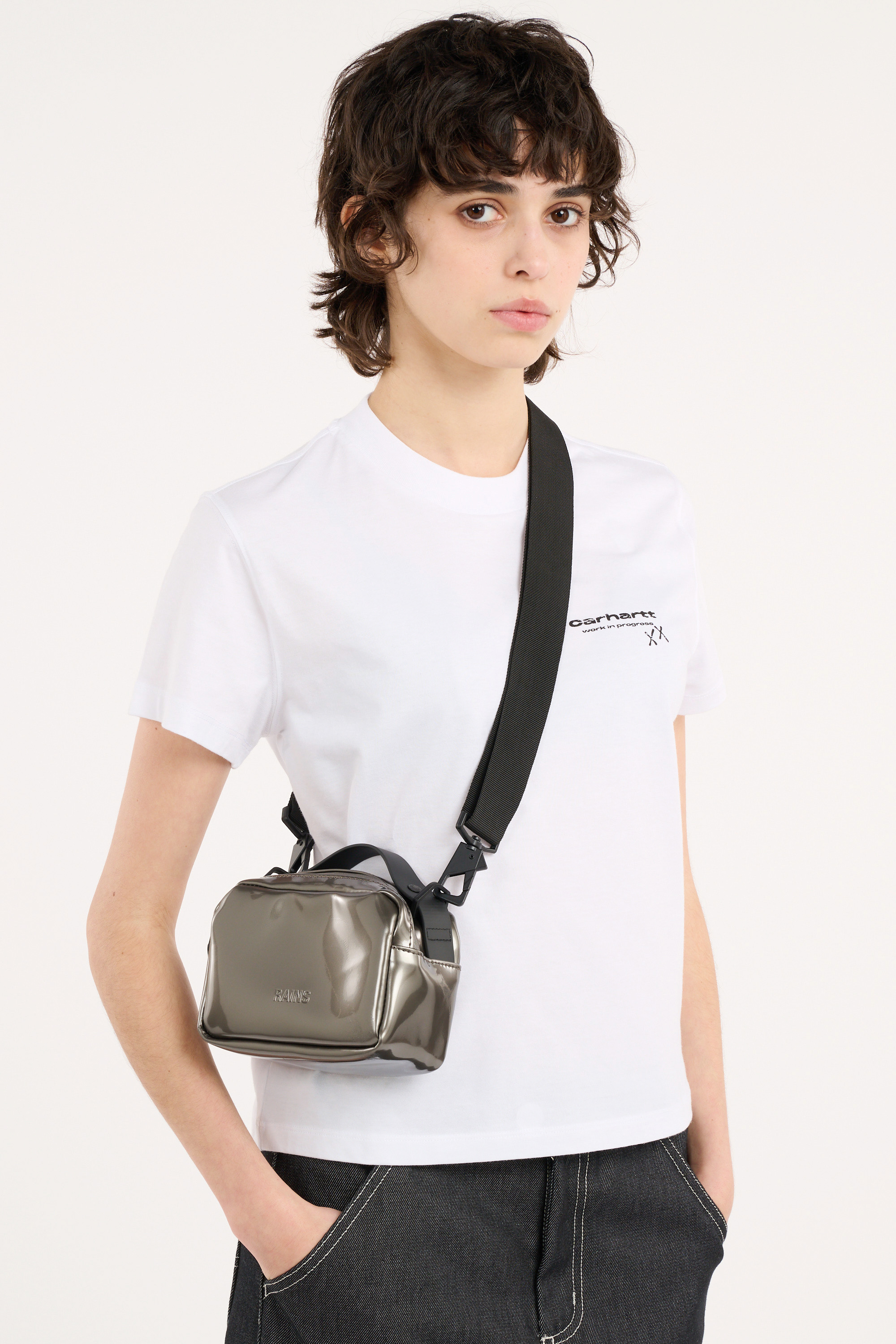 Crossbody bag Silver