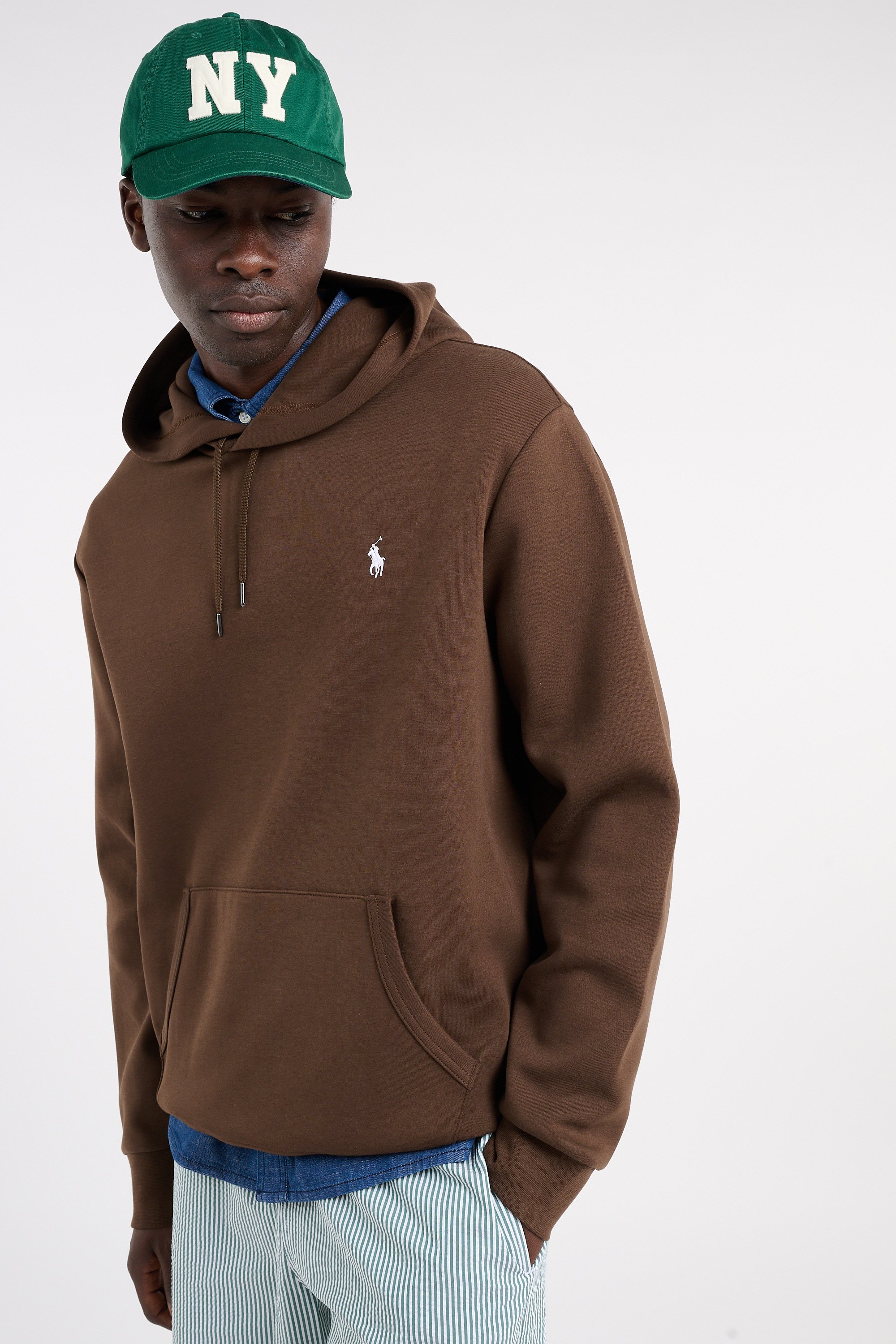 Tommy Badge Sweatshirt | Brown POLO RALPH LAUREN Men