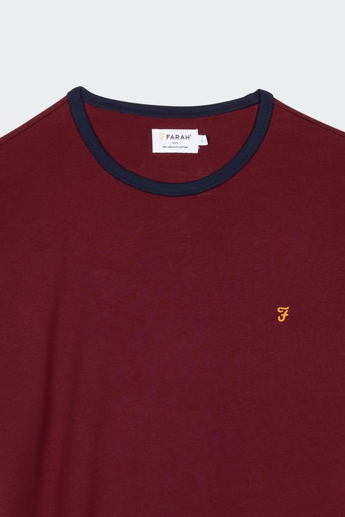 FARAH T-shirt Rouge