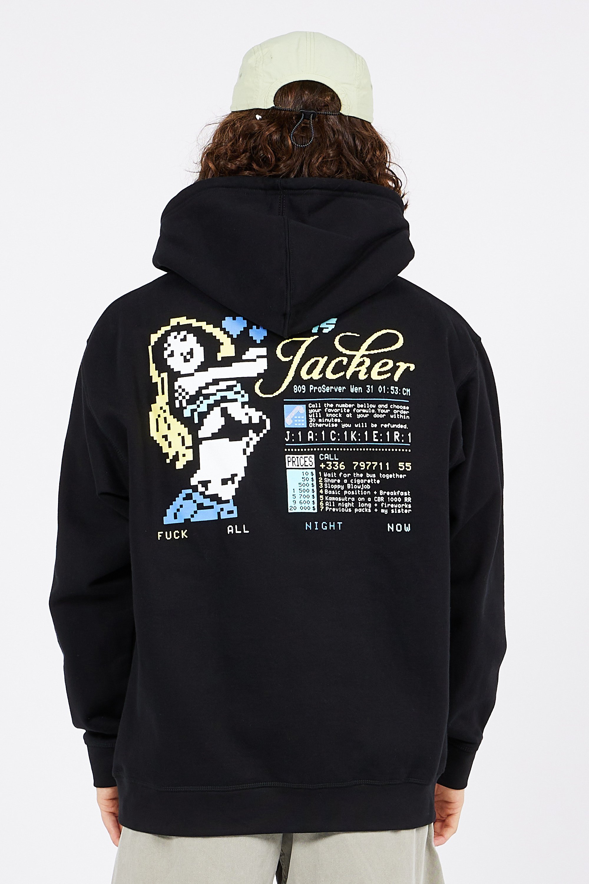 Hoodie | Black by JACKER Hoodie Black