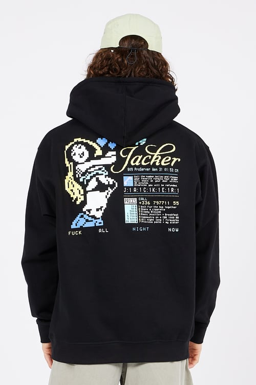 JACKER Hoodie Noir