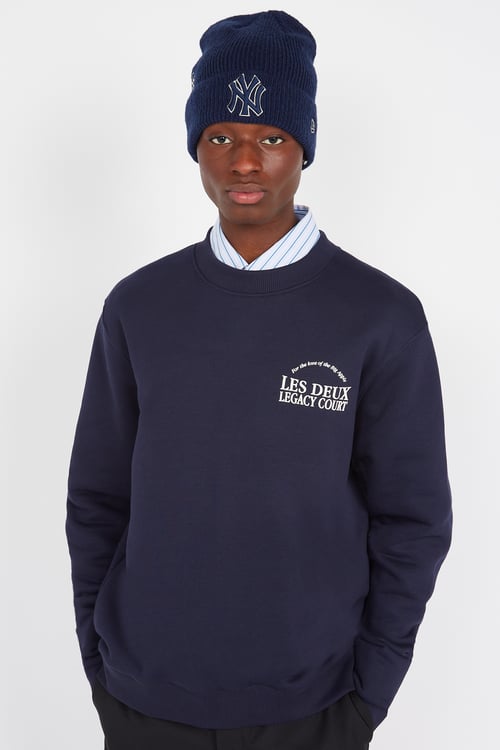 LES DEUX Sweatshirt Bleu