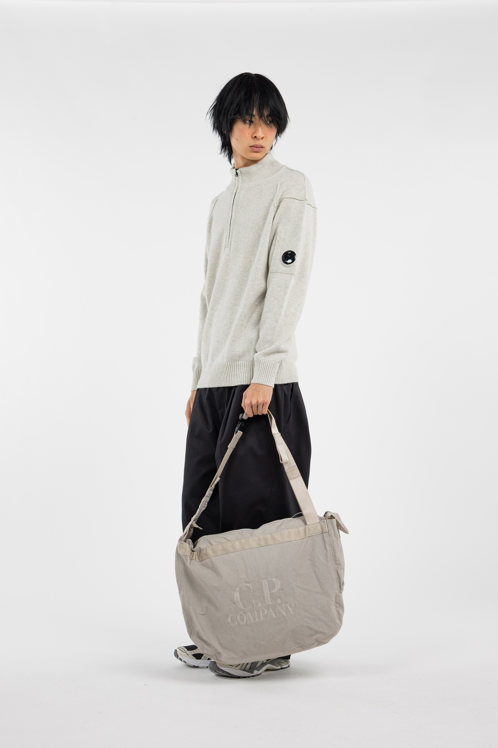 Sac bandoulière Gris