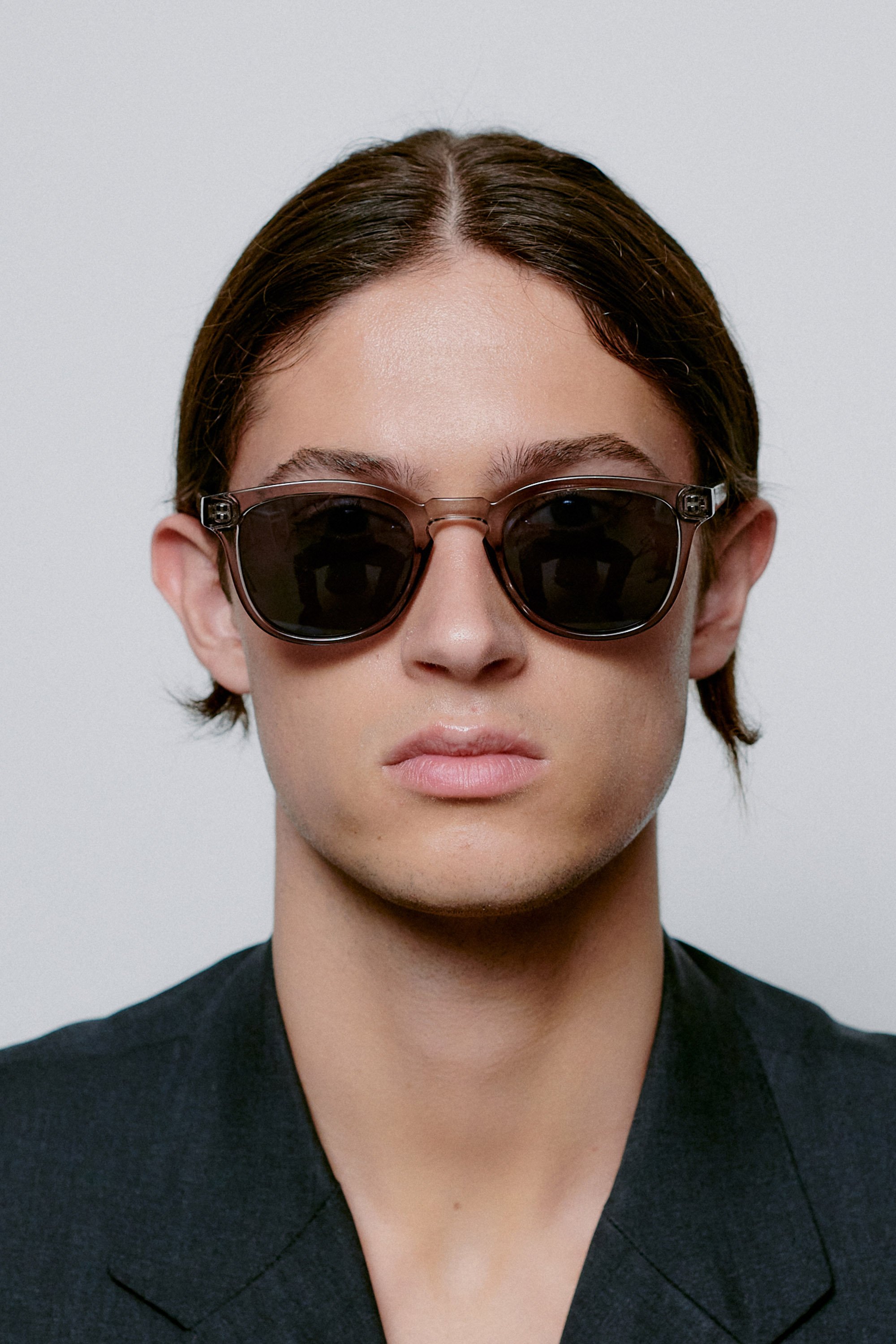 Lunettes de soleil A.KJAERBEDE Gris