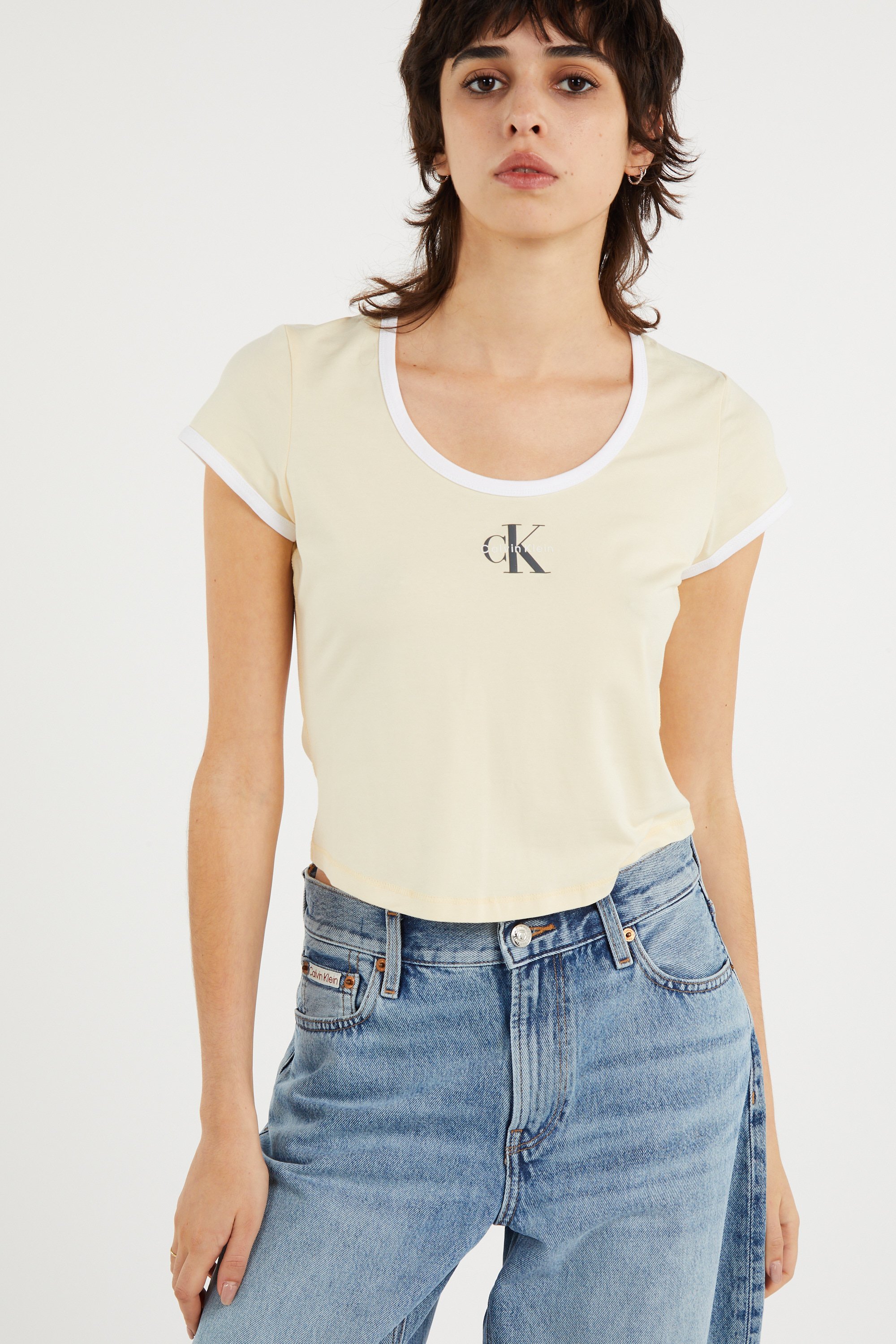 T-shirt | Beige CALVIN KLEIN Femme