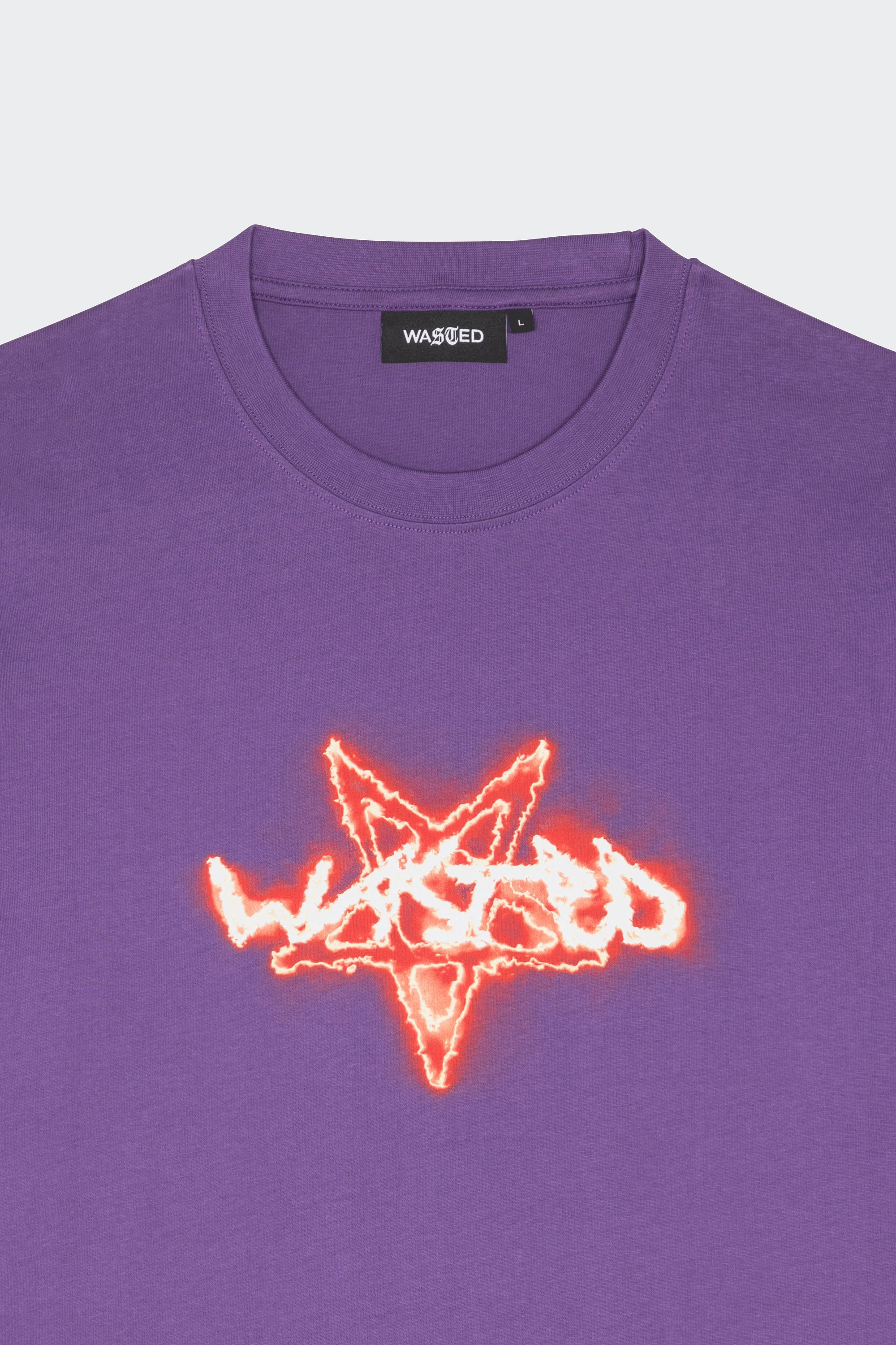 T-shirt | Violet by WASTED T-shirt Violet