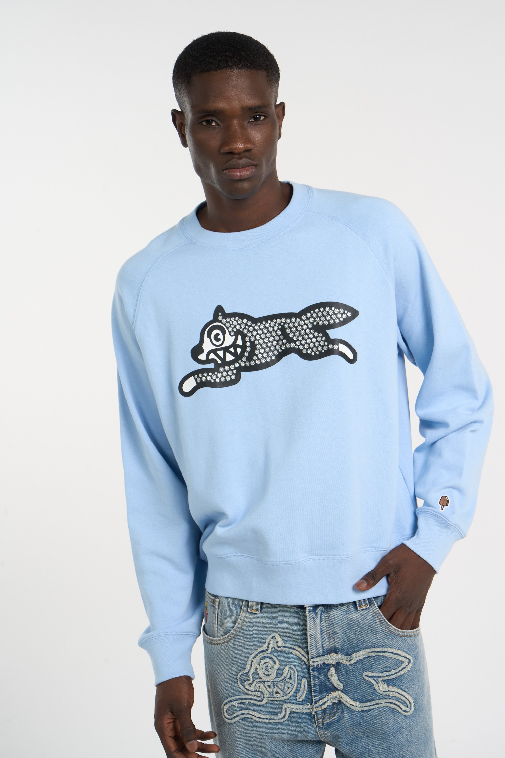 Sweatshirt | Blue ICE CREAM Men