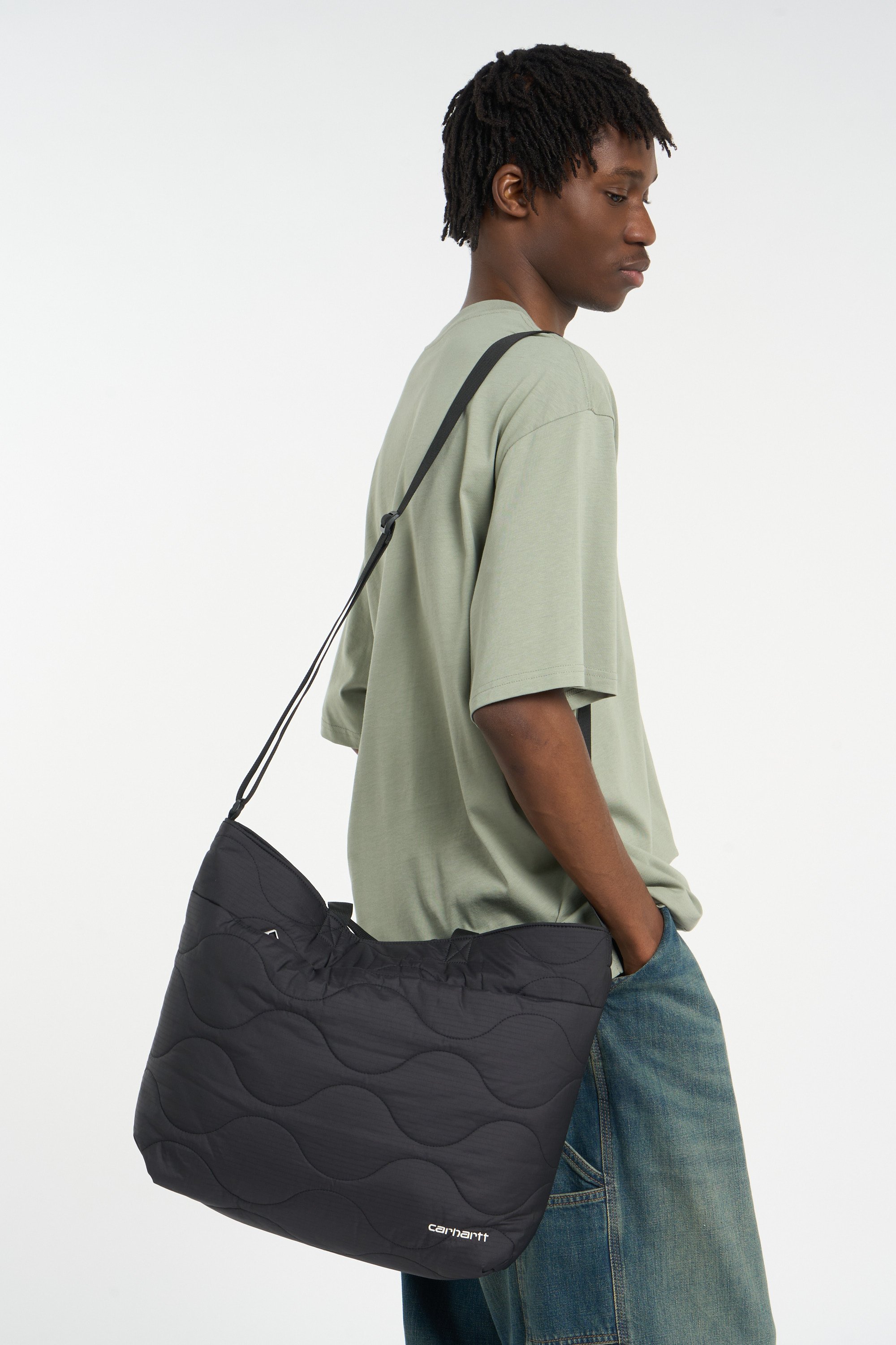 Tote bag CARHARTT WIP Black