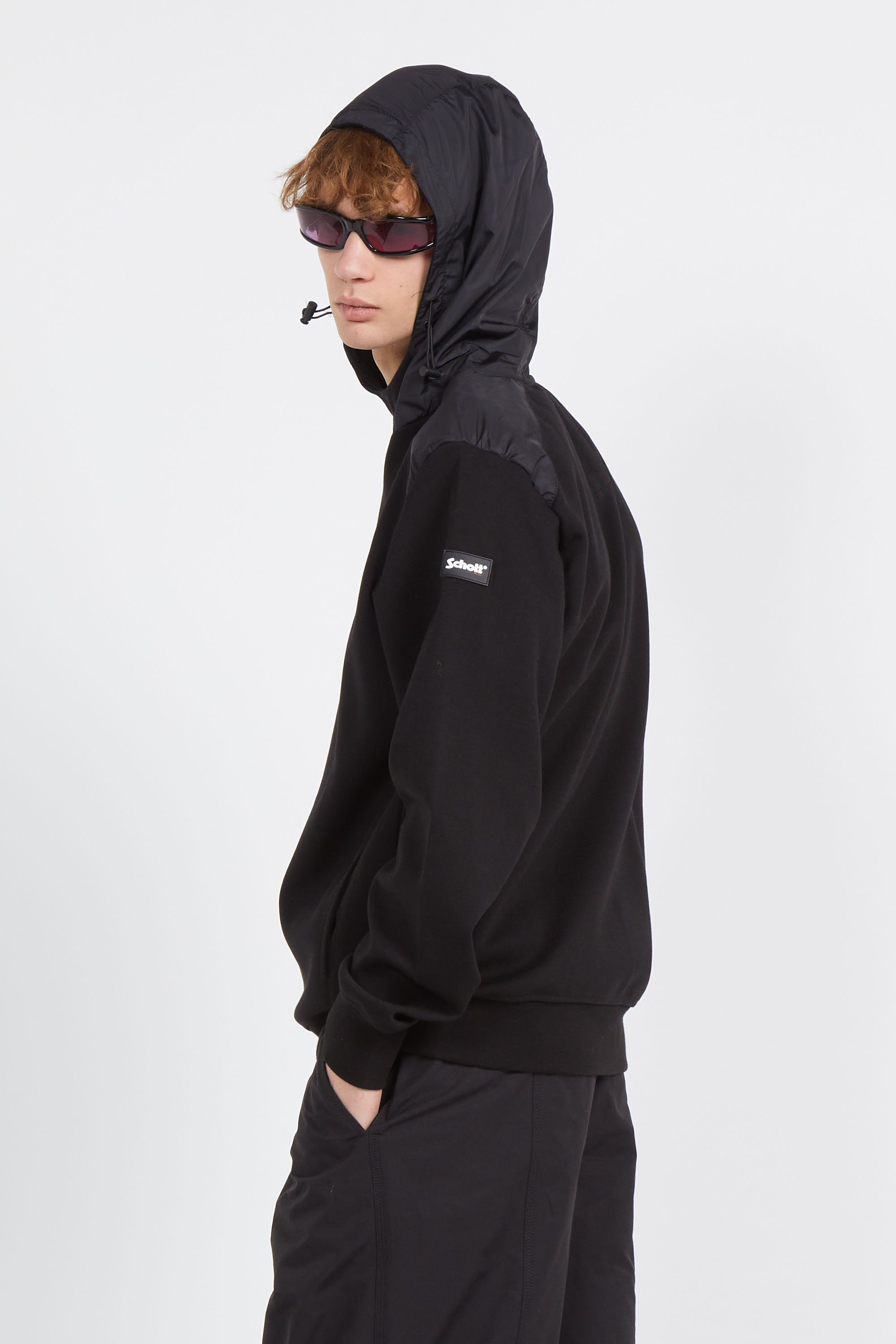 Sweatshirt | Black by SCHOTT Sweatshirt Black
