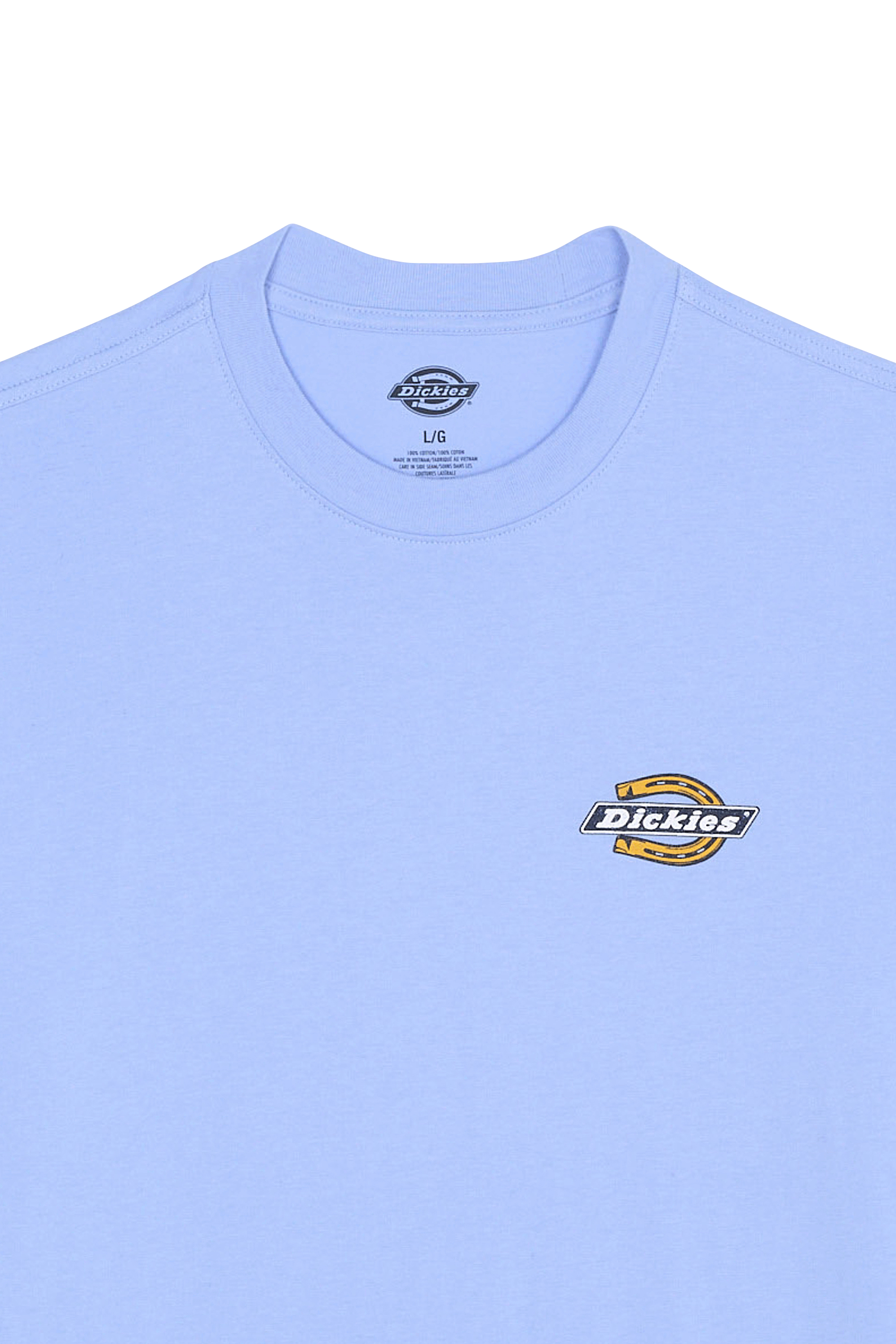 Regular-fit round-neck cotton T-shirt | Purple DICKIES Men