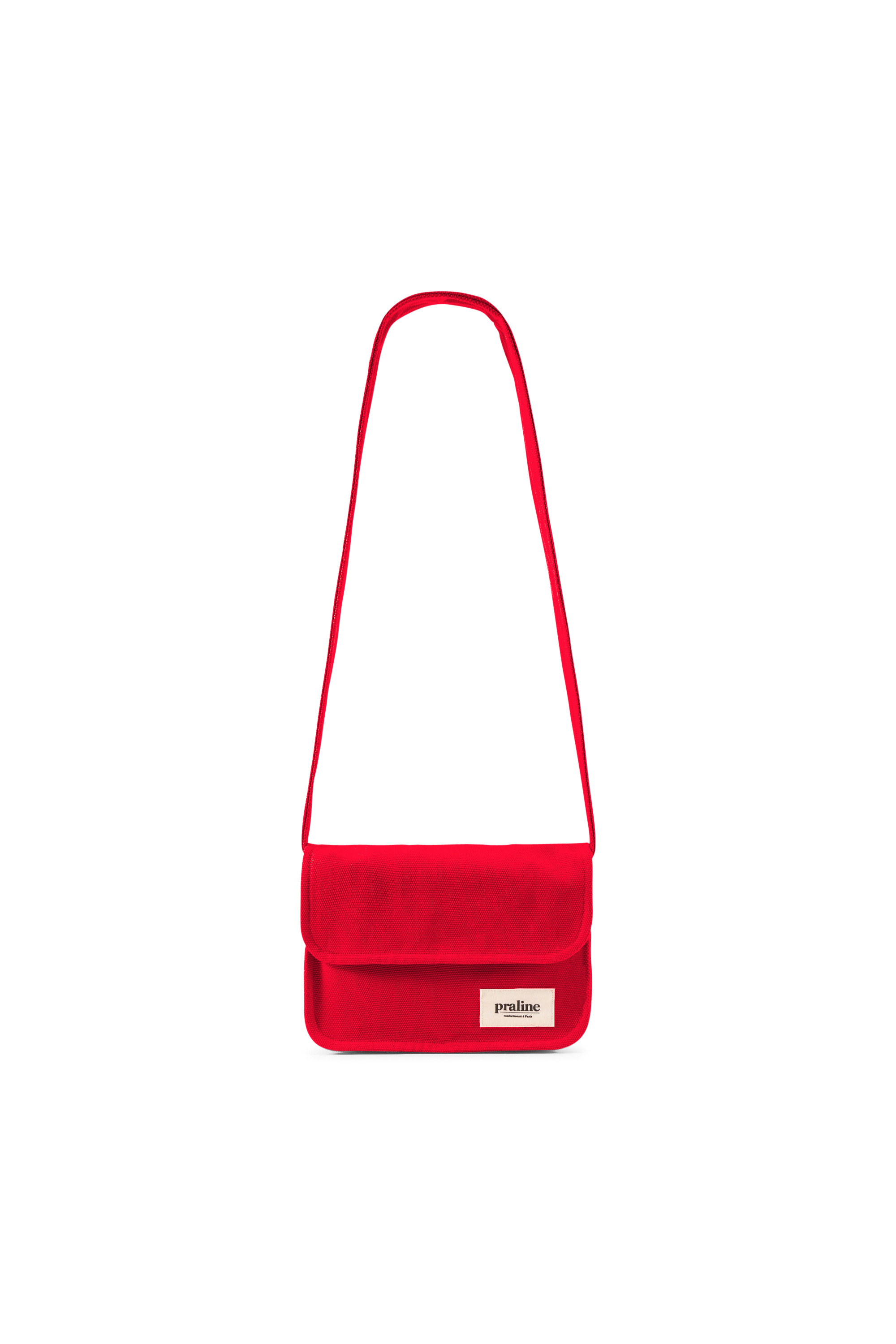 Sac bandoulière PRALINE Rouge