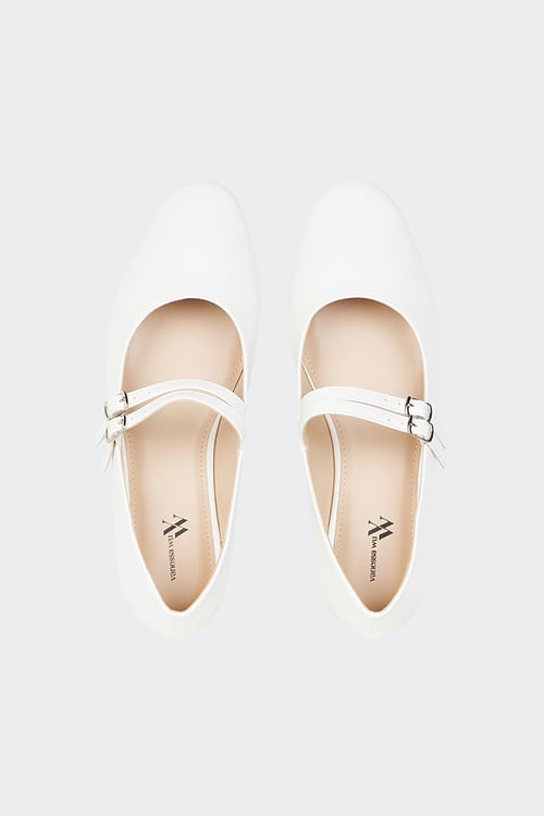 VANESSA WU Ballerines Blanc