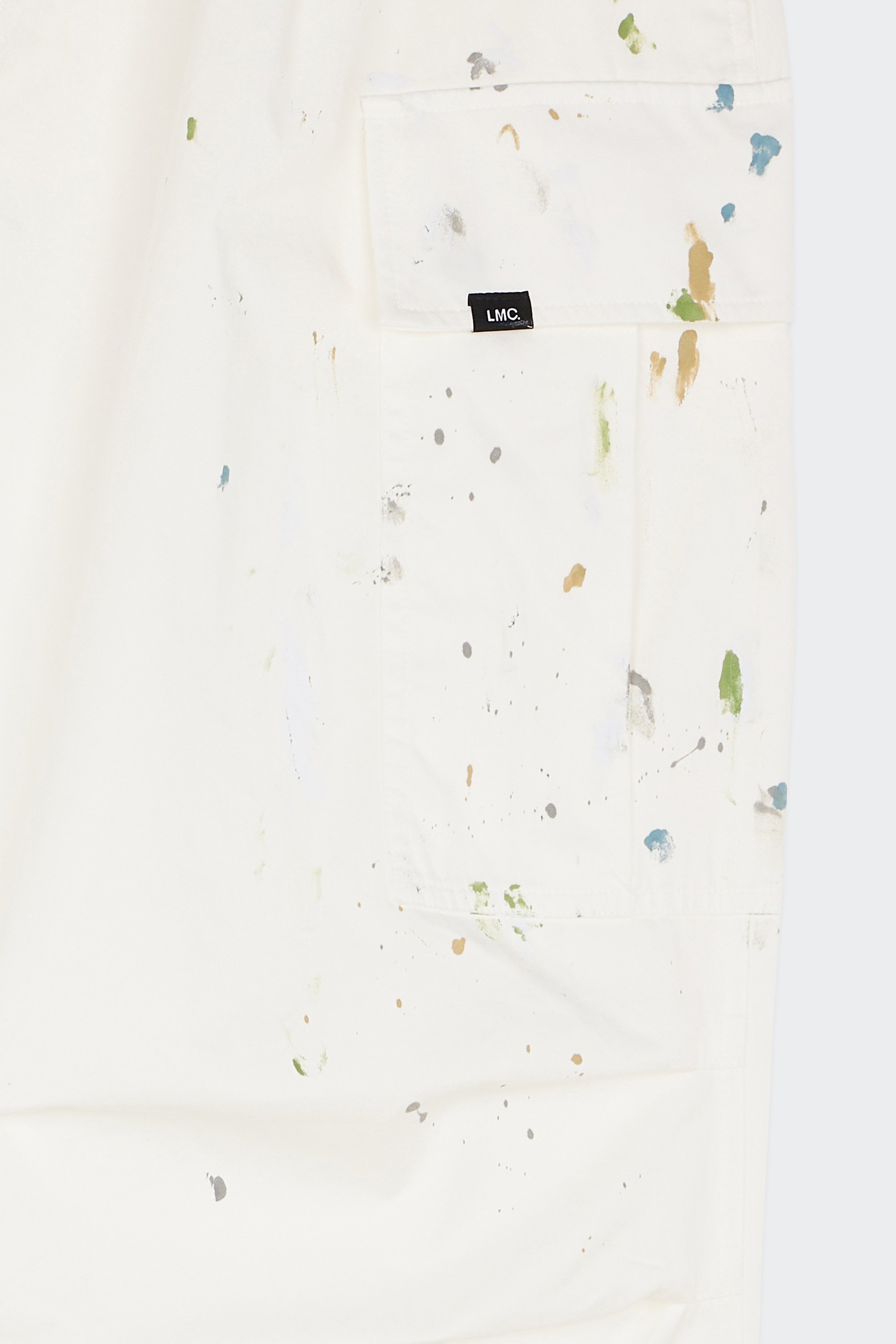 Cargo pants | White by LOST MANAGEMENT CITIES Cargo pants White