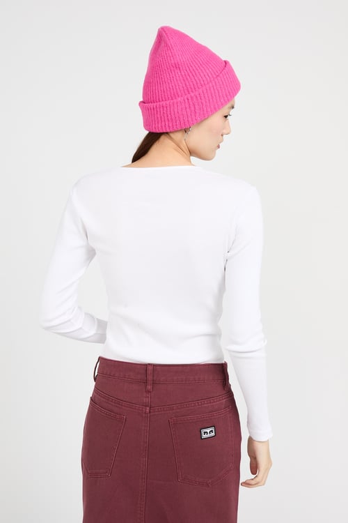 OBEY Top Blanc