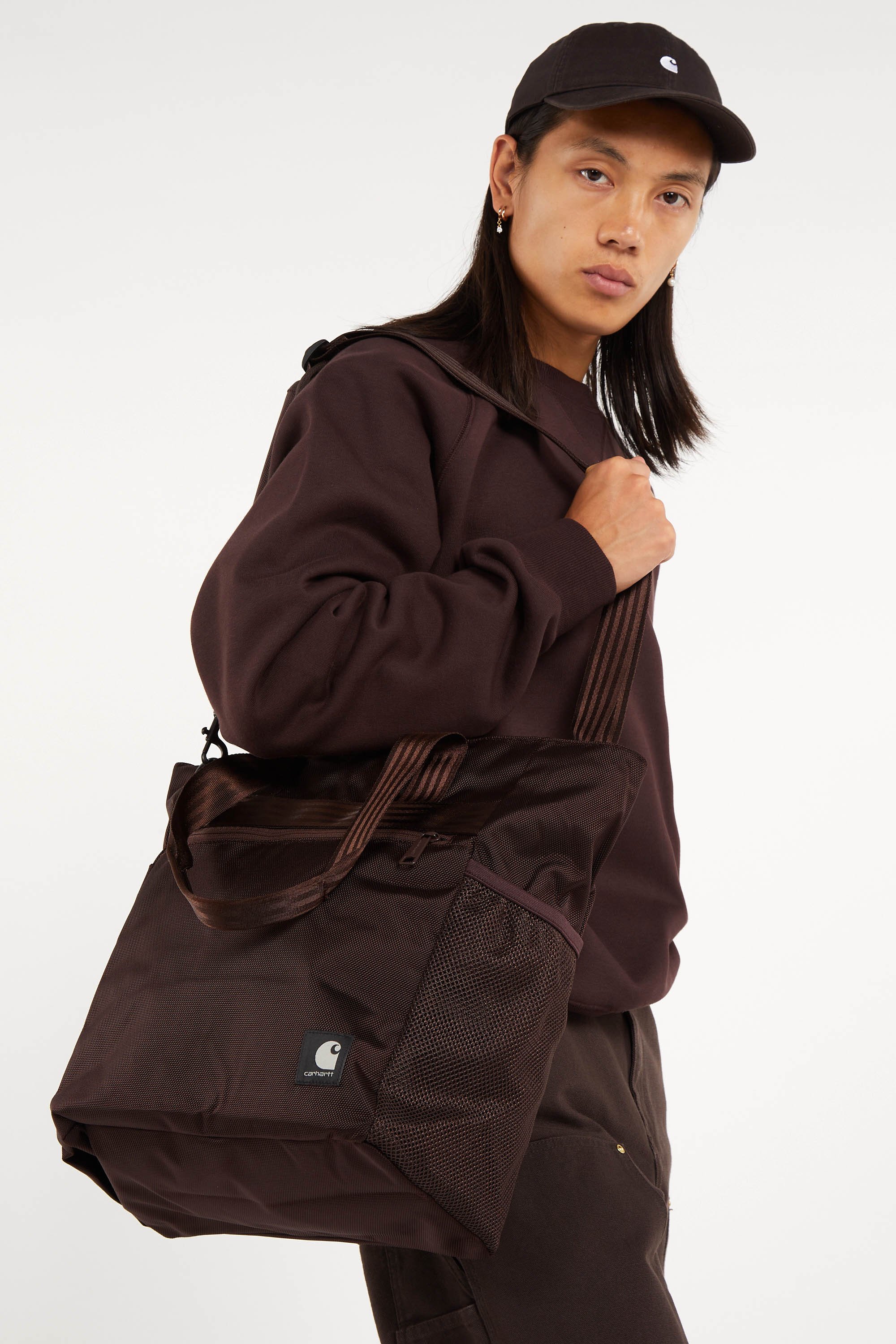 Tote bag CARHARTT WIP Brown